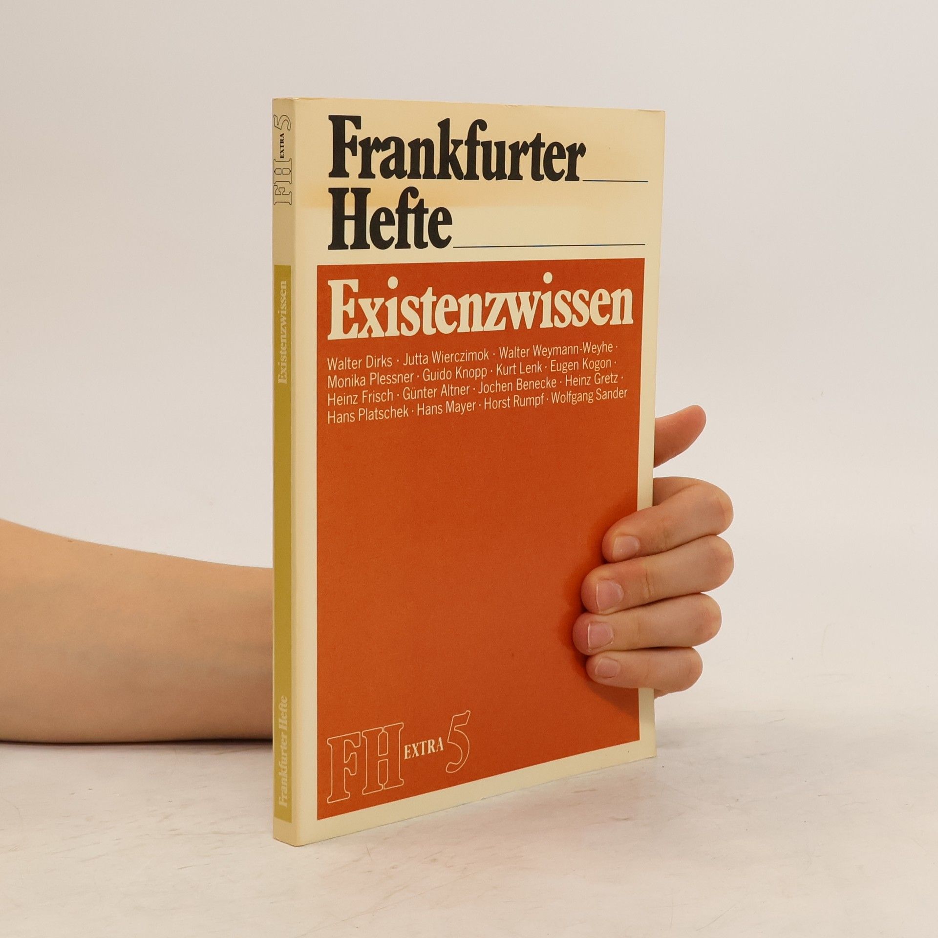Walter Dirks Existenzwissen