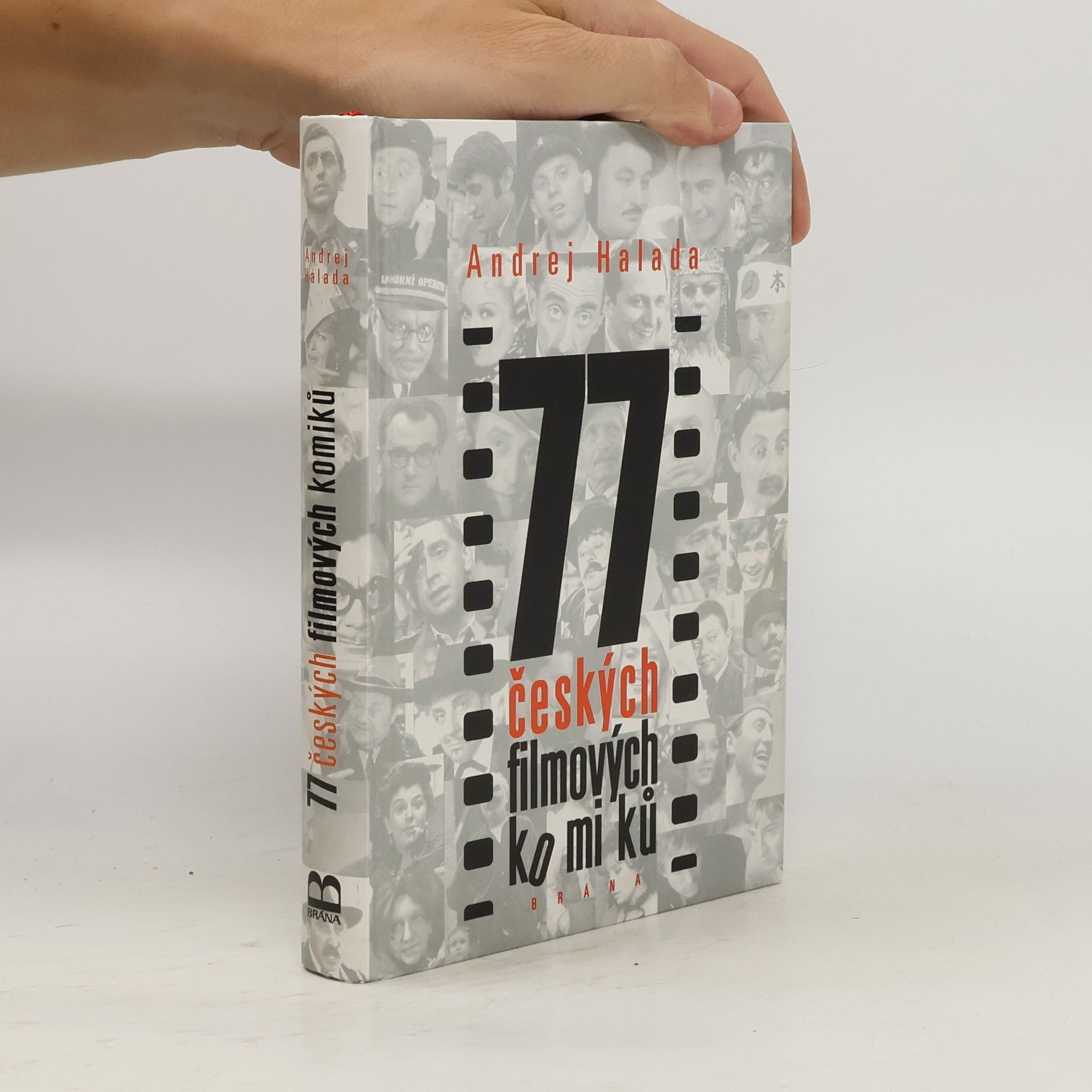 Andrej Halada 77 českých filmových komiků