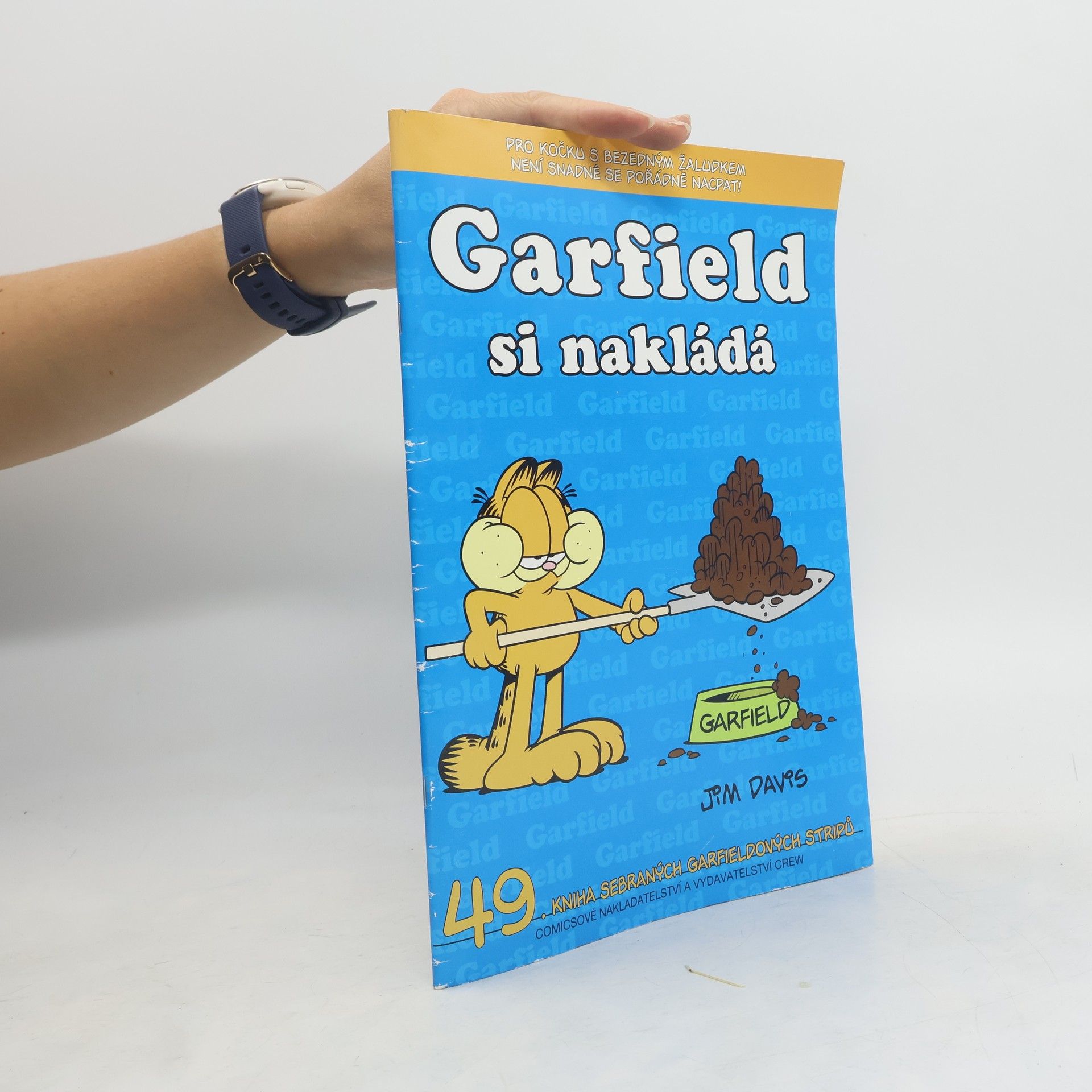 Jim Davis Garfield si nakládá