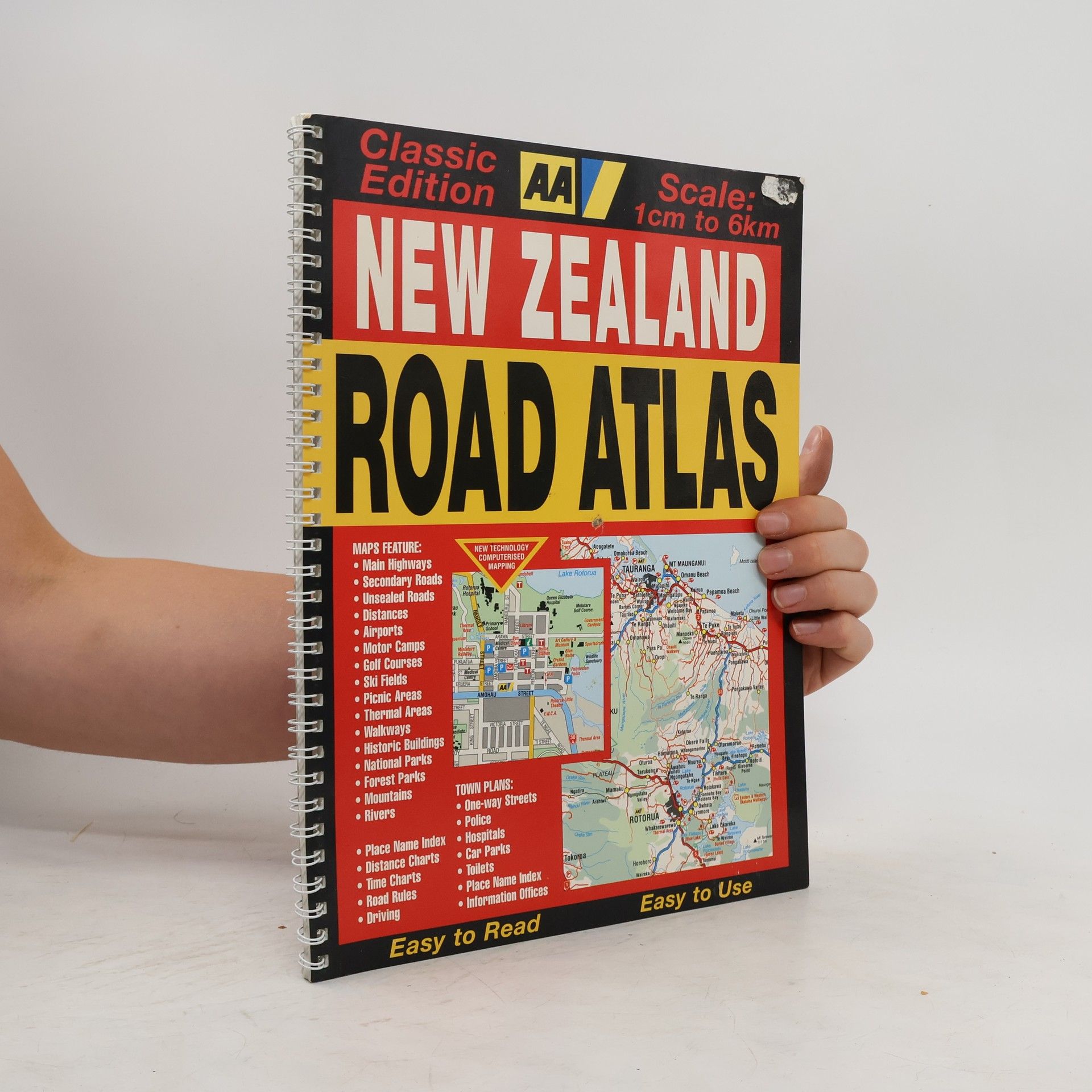 Automobile Association AA New Zealand Road Atlas