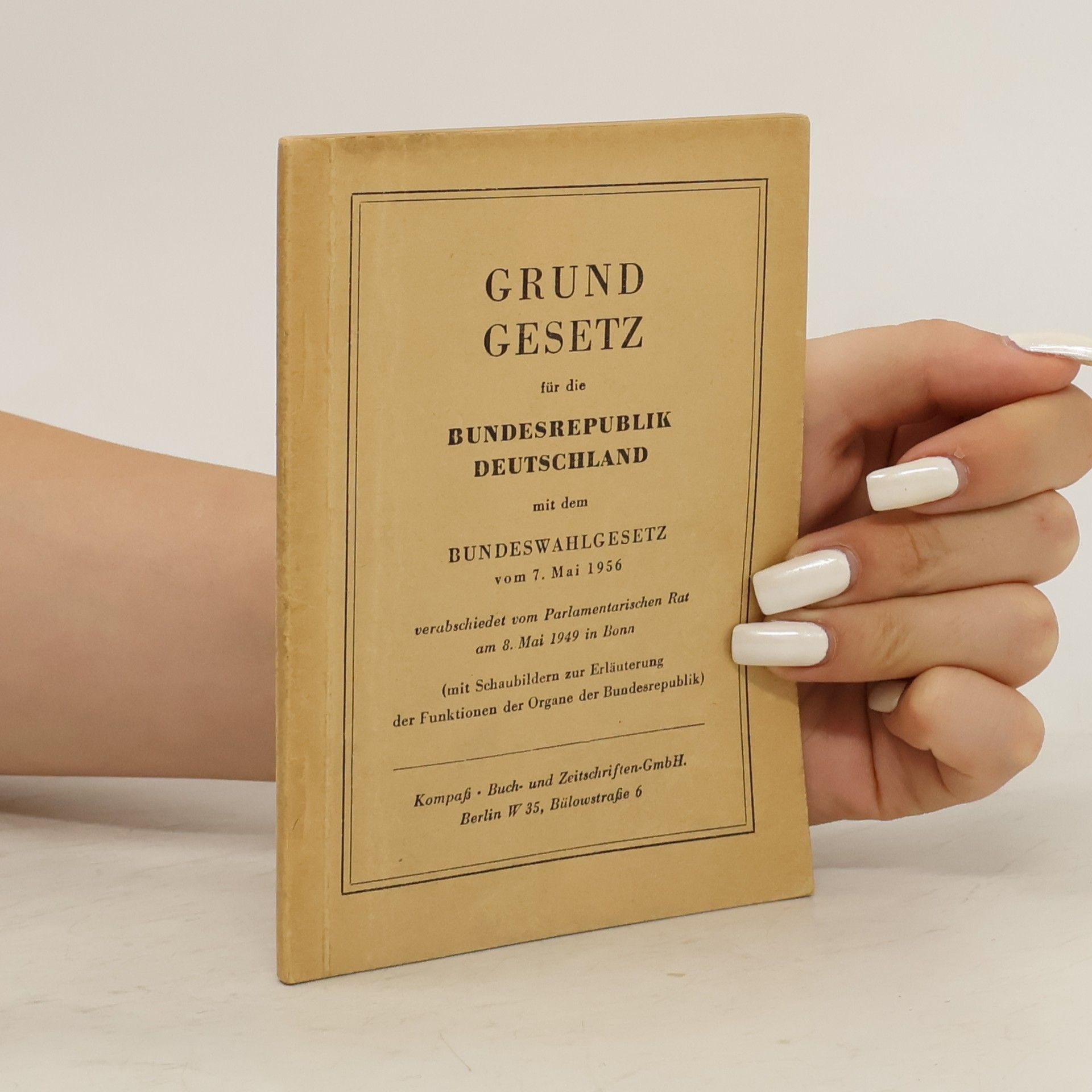 Collectif d'auteurs Grund Gesetz für die Bundesrepublik Deutschland