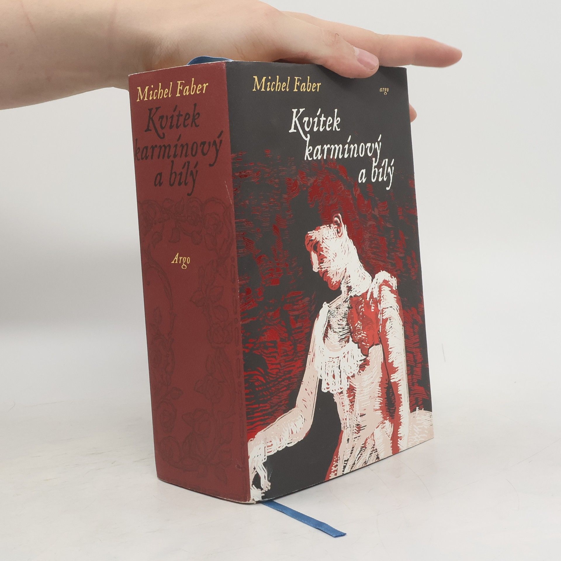 Michel Faber Kvítek karmínový a bílý