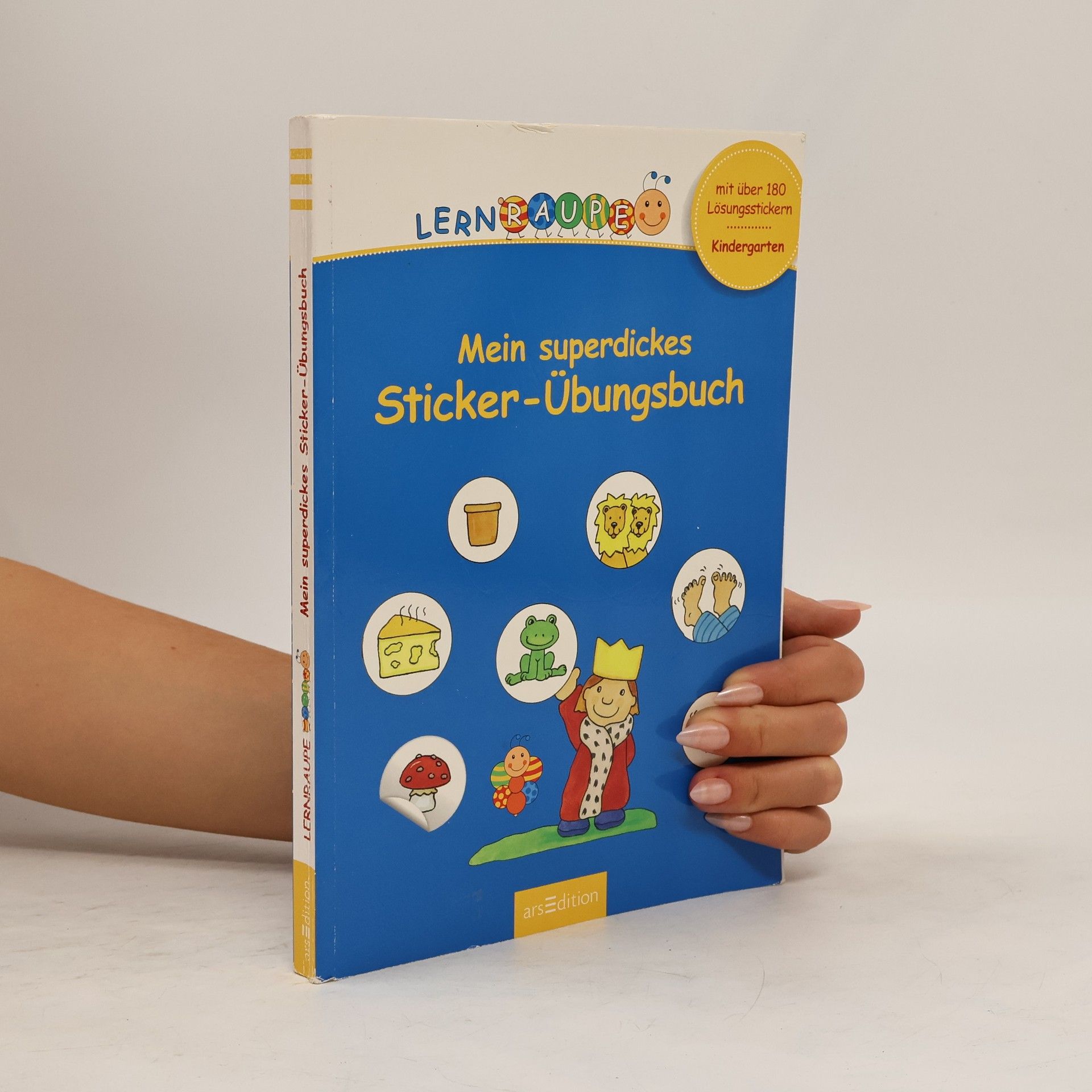 kolektiv Lernraupe - Mein superdickes Sticker-Übungsbuch