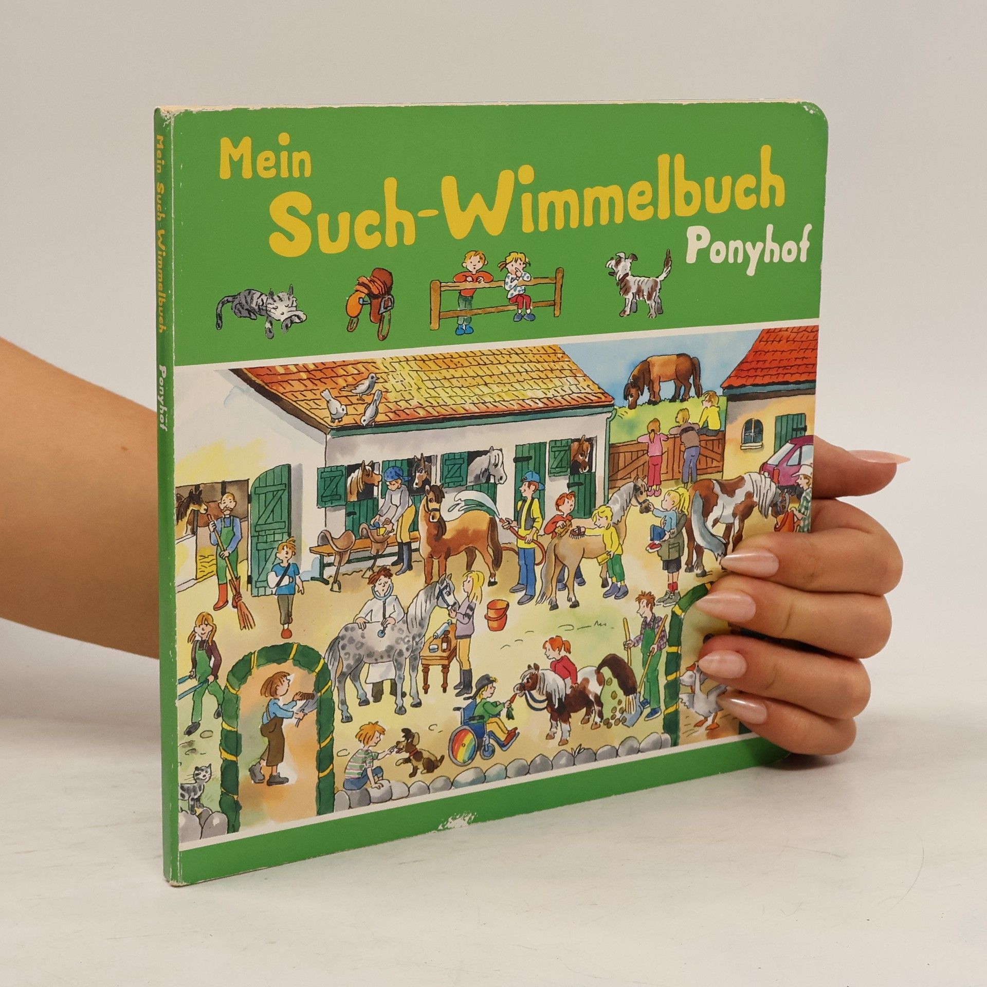 kolektiv Mein Such-Wimmelbuch Ponyhof