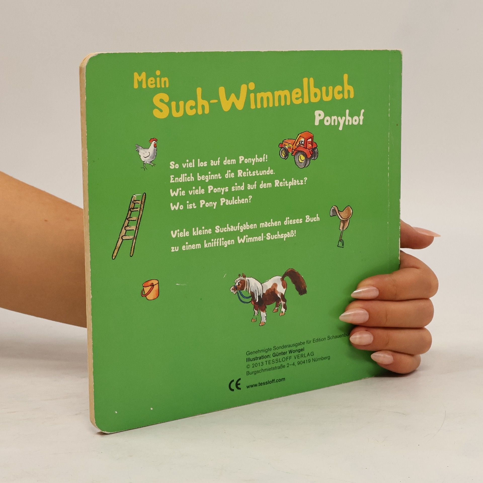 kolektiv Mein Such-Wimmelbuch Ponyhof