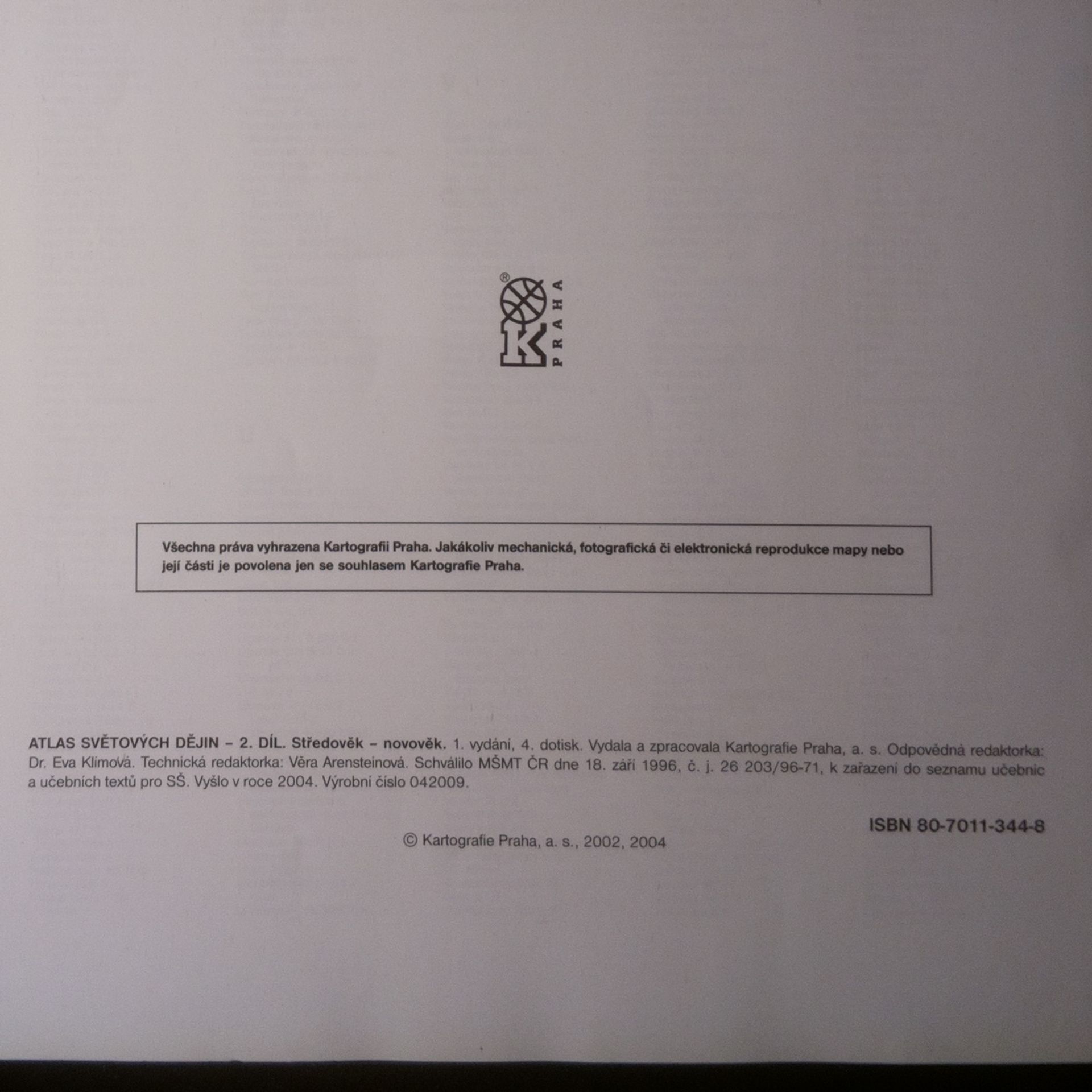 Auteurscollectief Atlas světových dějin 1. a 2. díl (dva sešity)