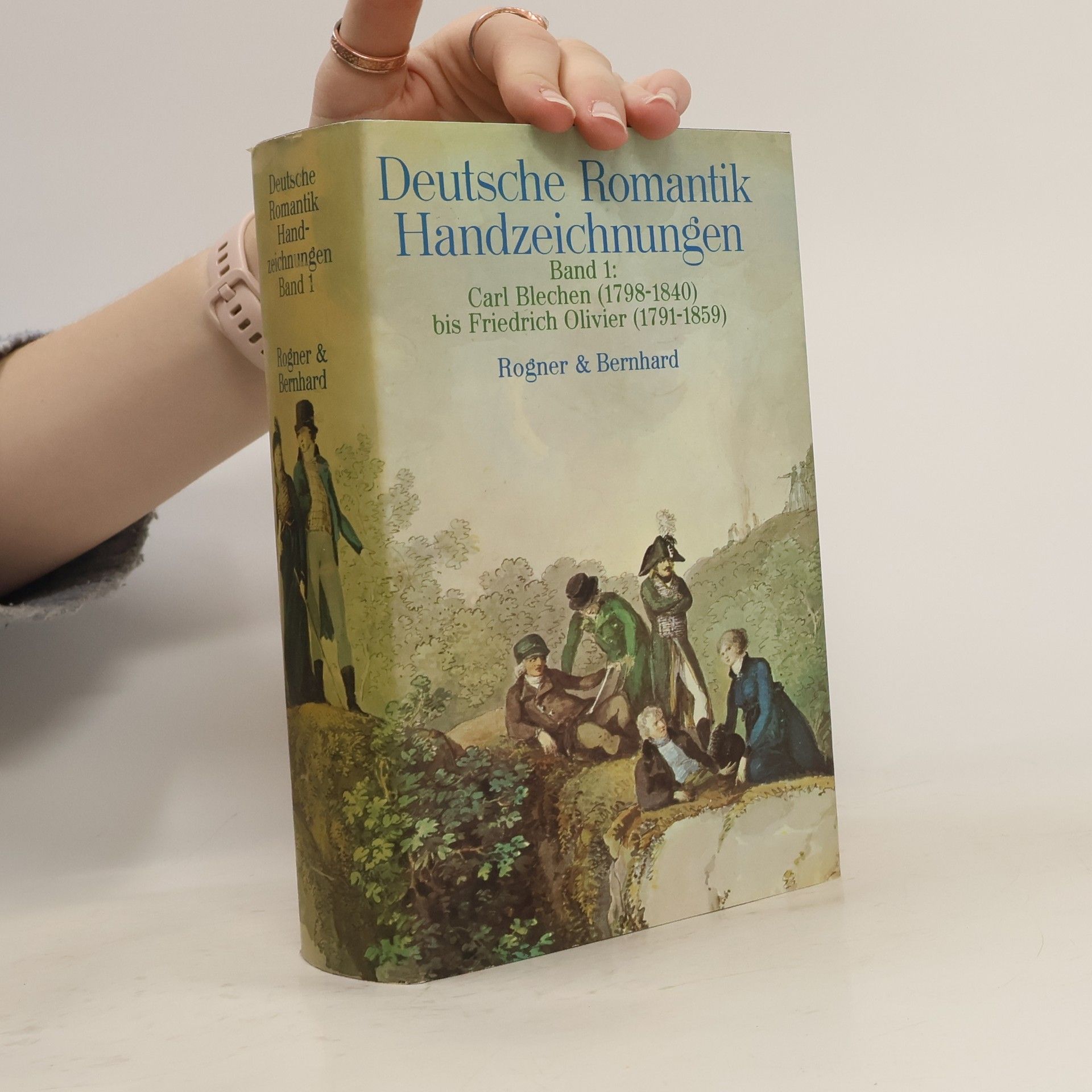 Deutsche Romantik Handzeichnungen. Band 2, Johann Friedrich Overbeck (1789-1-1869) bis Christian Xeller (1784-1869)