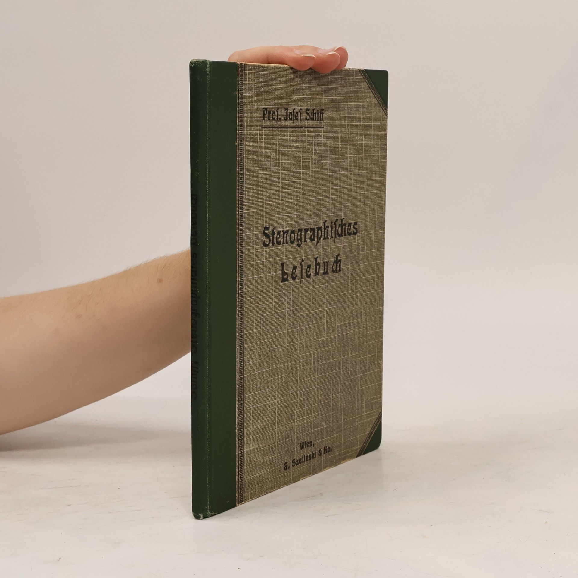 Josef Schiff Stenographisches Lesebuch