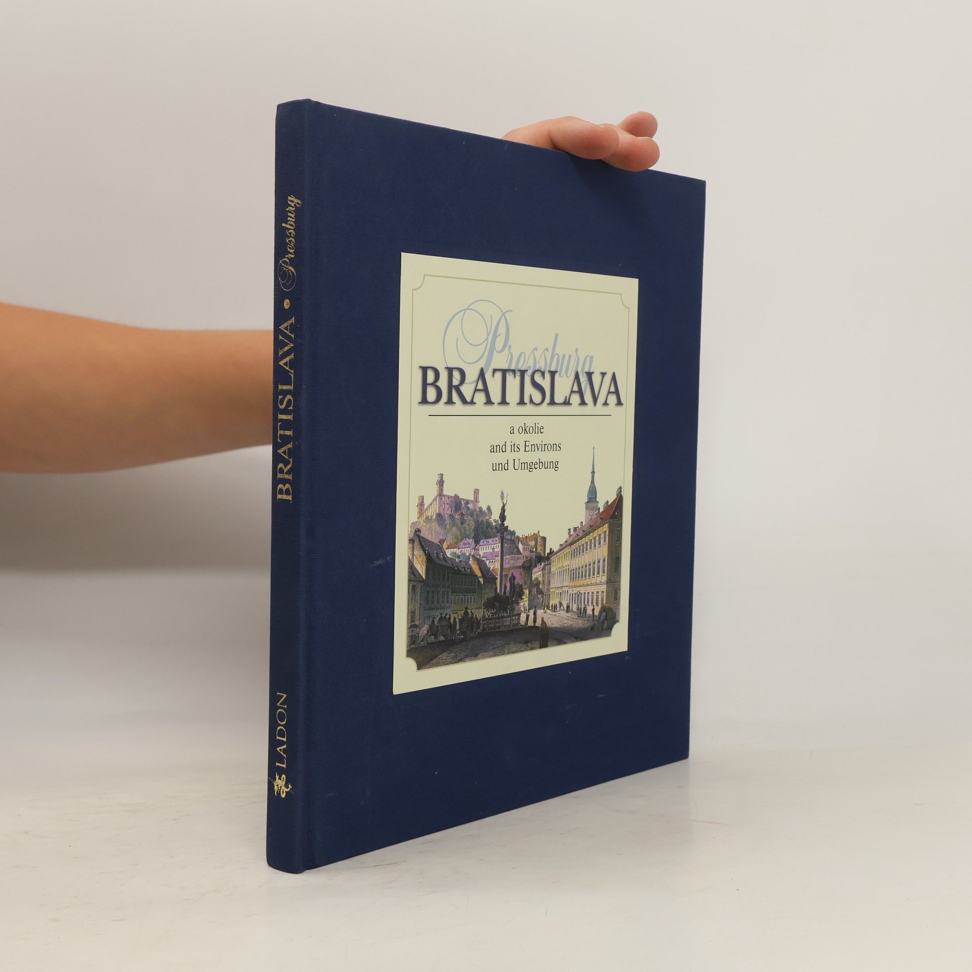 Bratislava a okolie. Bratislava and its environs. Pressburg und Umgebung.