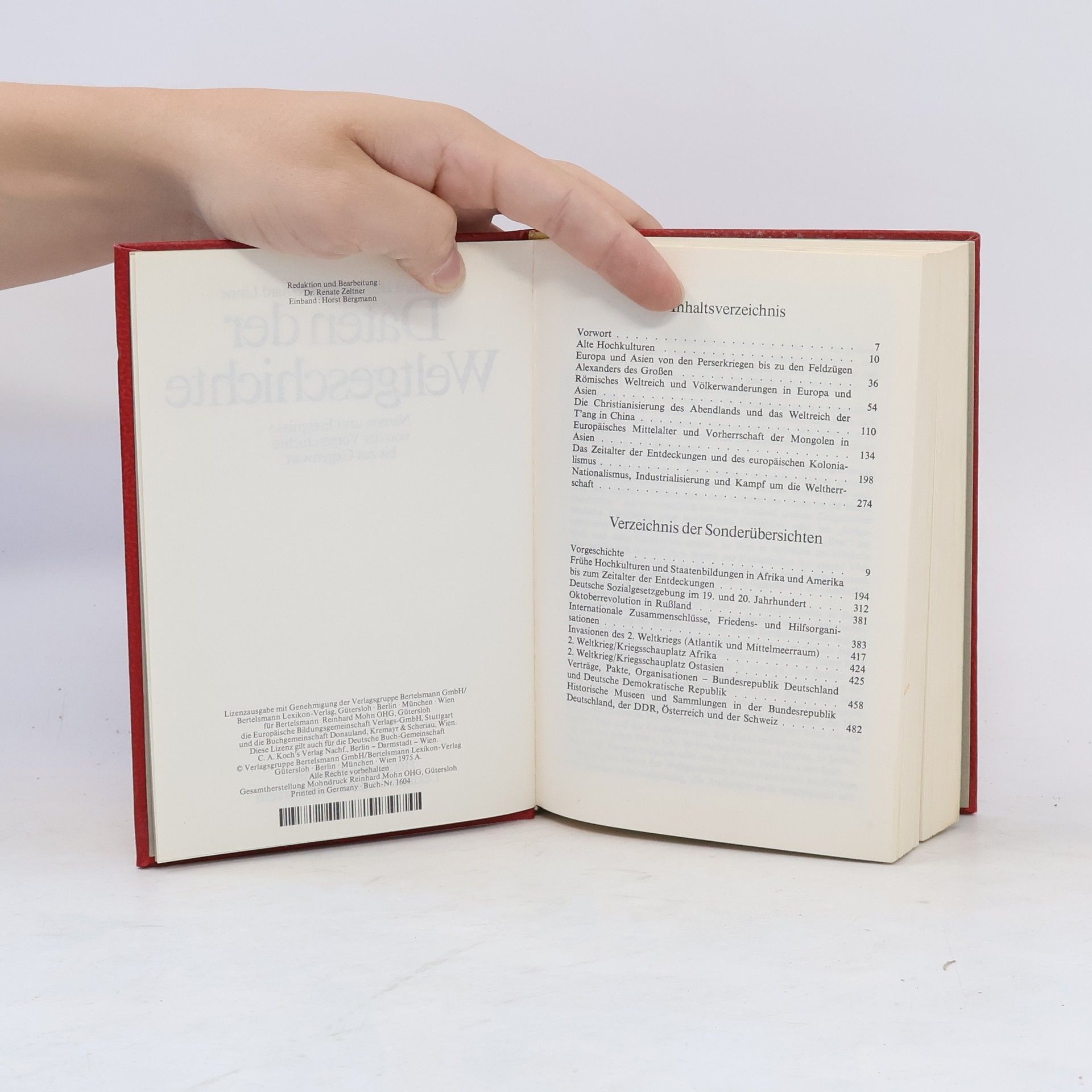 Collectif d'auteurs Daten der Weltgschichte