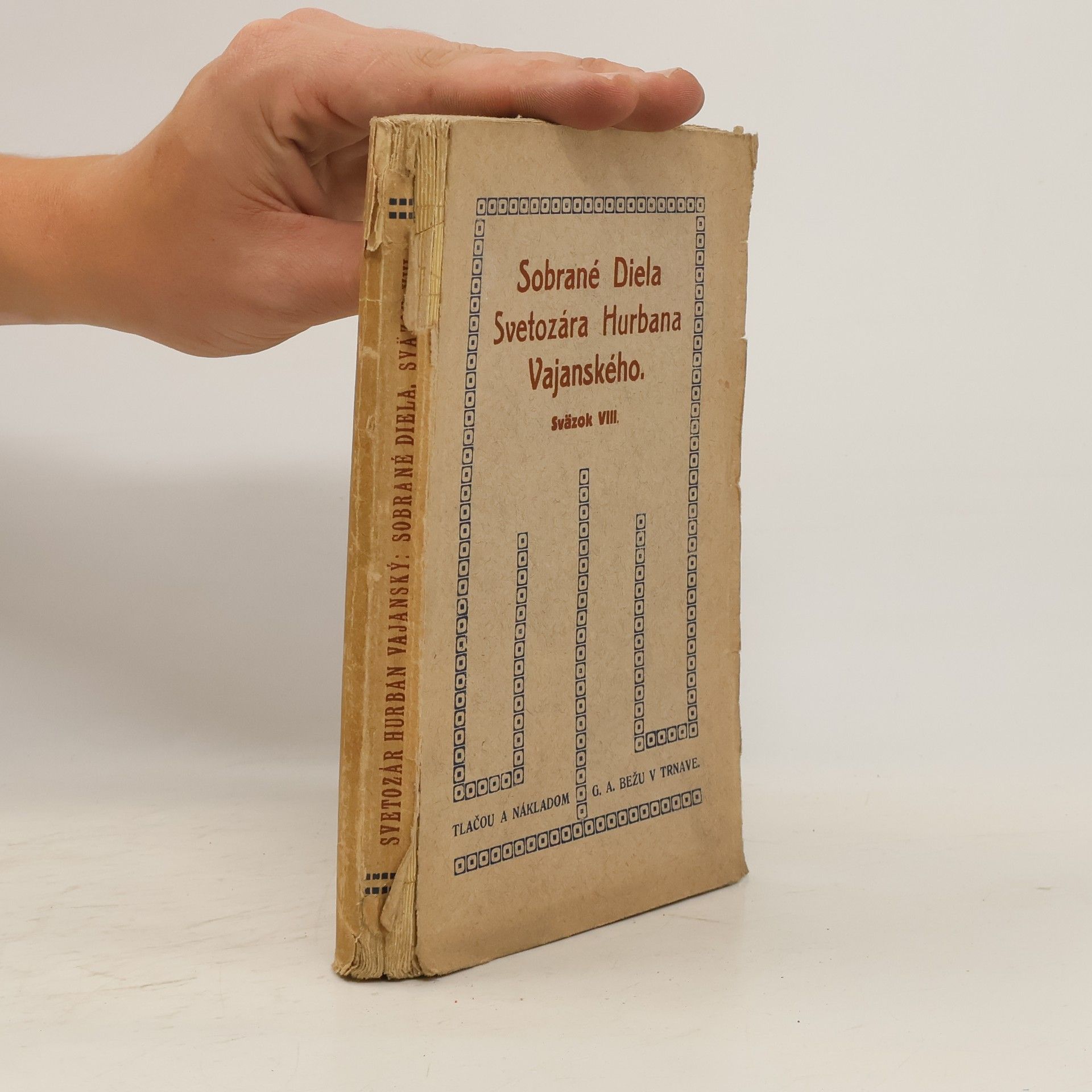Auteurscollectief Sobrané Diela Svetozára Hurbana Vajanského
