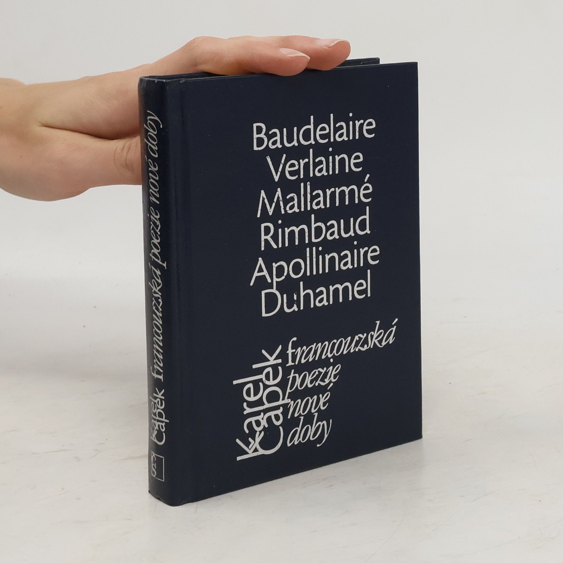 Karel Čapek Francouzská poezie nové doby