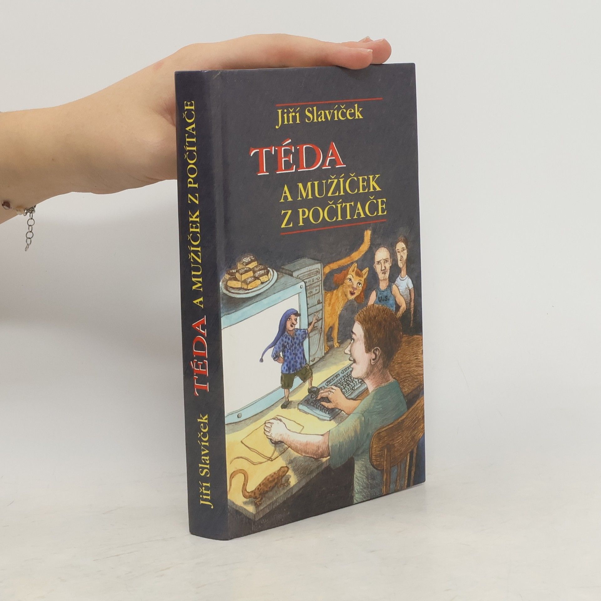 Dobrodružství Tédy Hustolese. Díl I., Téda a mužíček z počítače