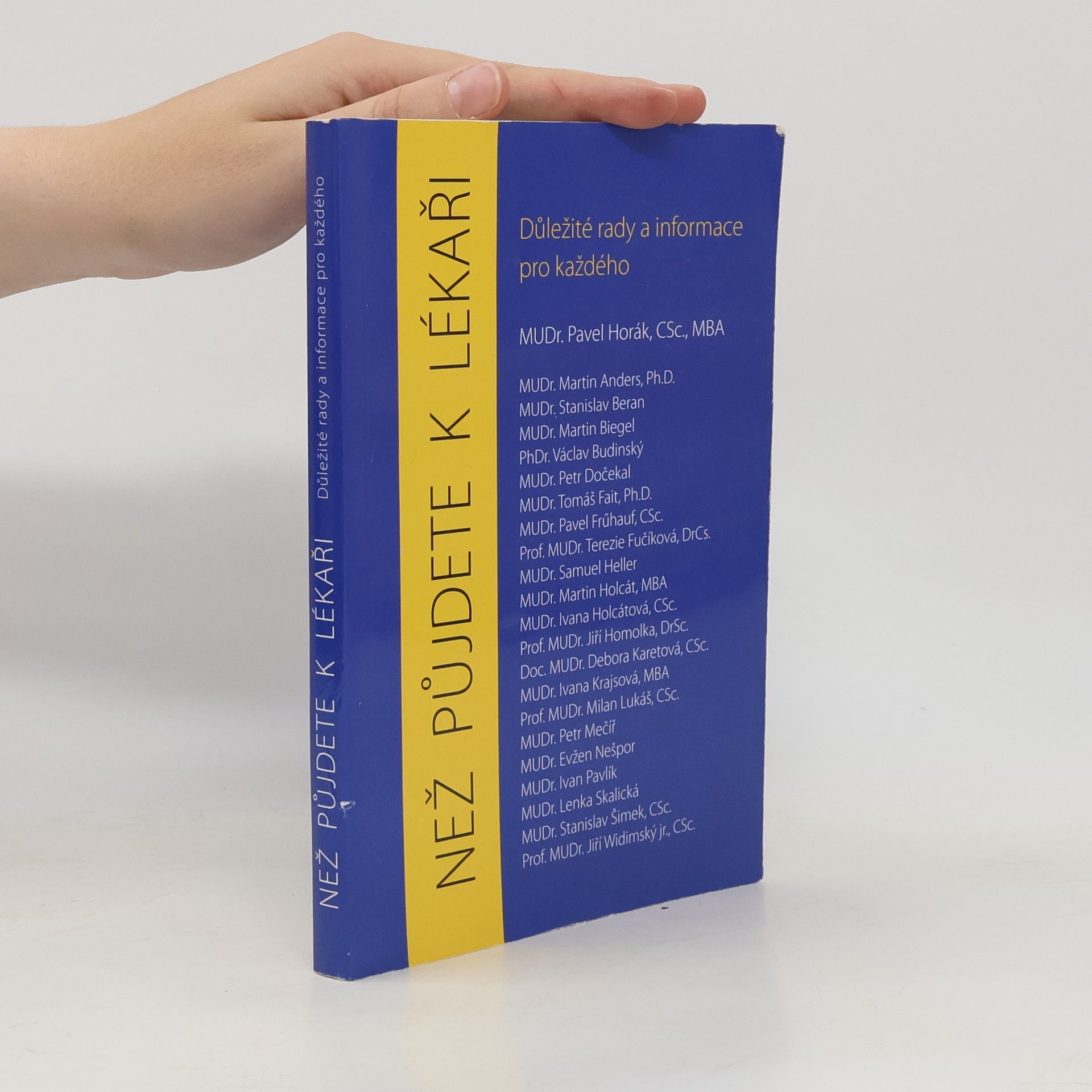 Collectif d'auteurs Než půjdete k lékaři