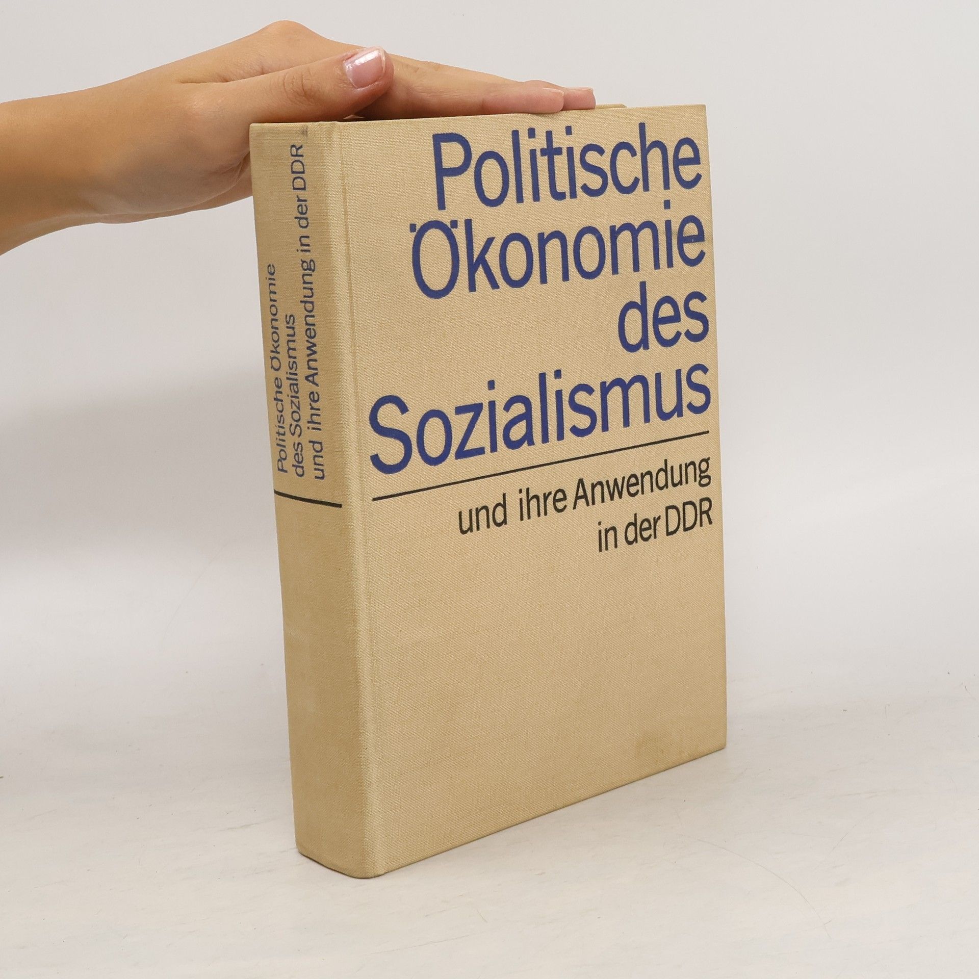 Auteurscollectief Politische Ökonomie des Sozialismus und ihre Anwendung in der DDR