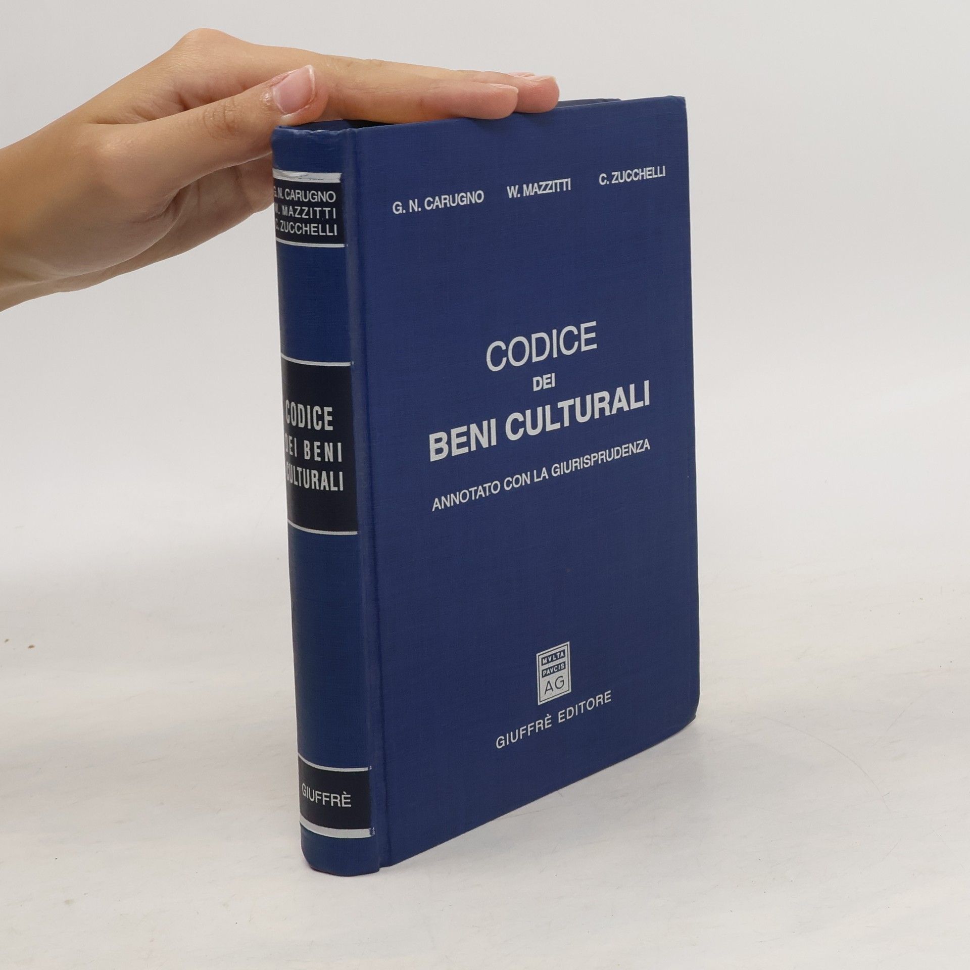 G. N. Carugno Codice dei beni culturali