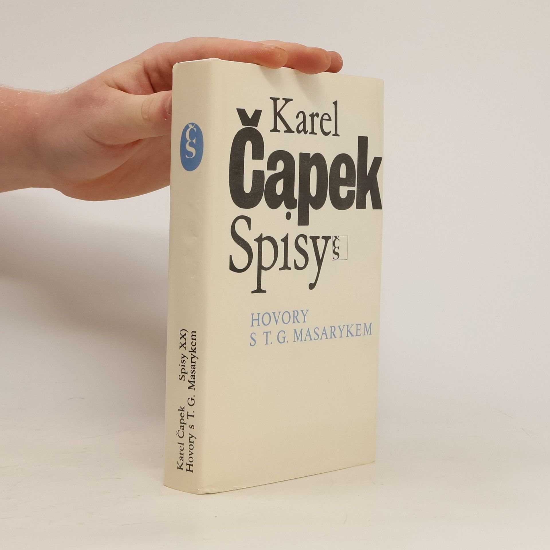 Karel Čapek Hovory s T. G. Masarykem