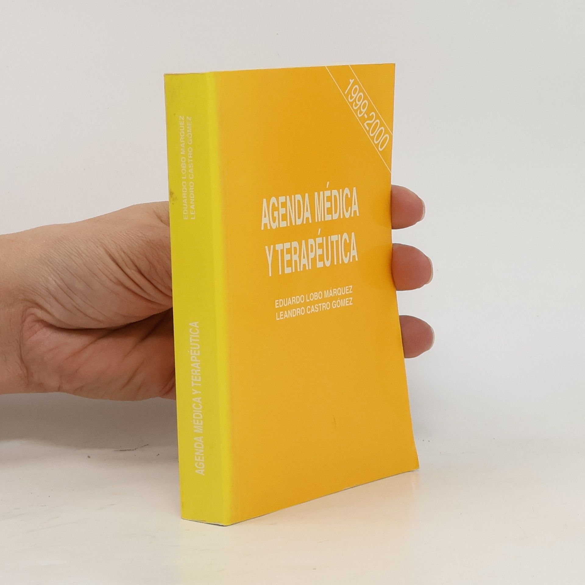 Eduardo Lobo Márquez Agenda médica y terapéutica 1999-2000