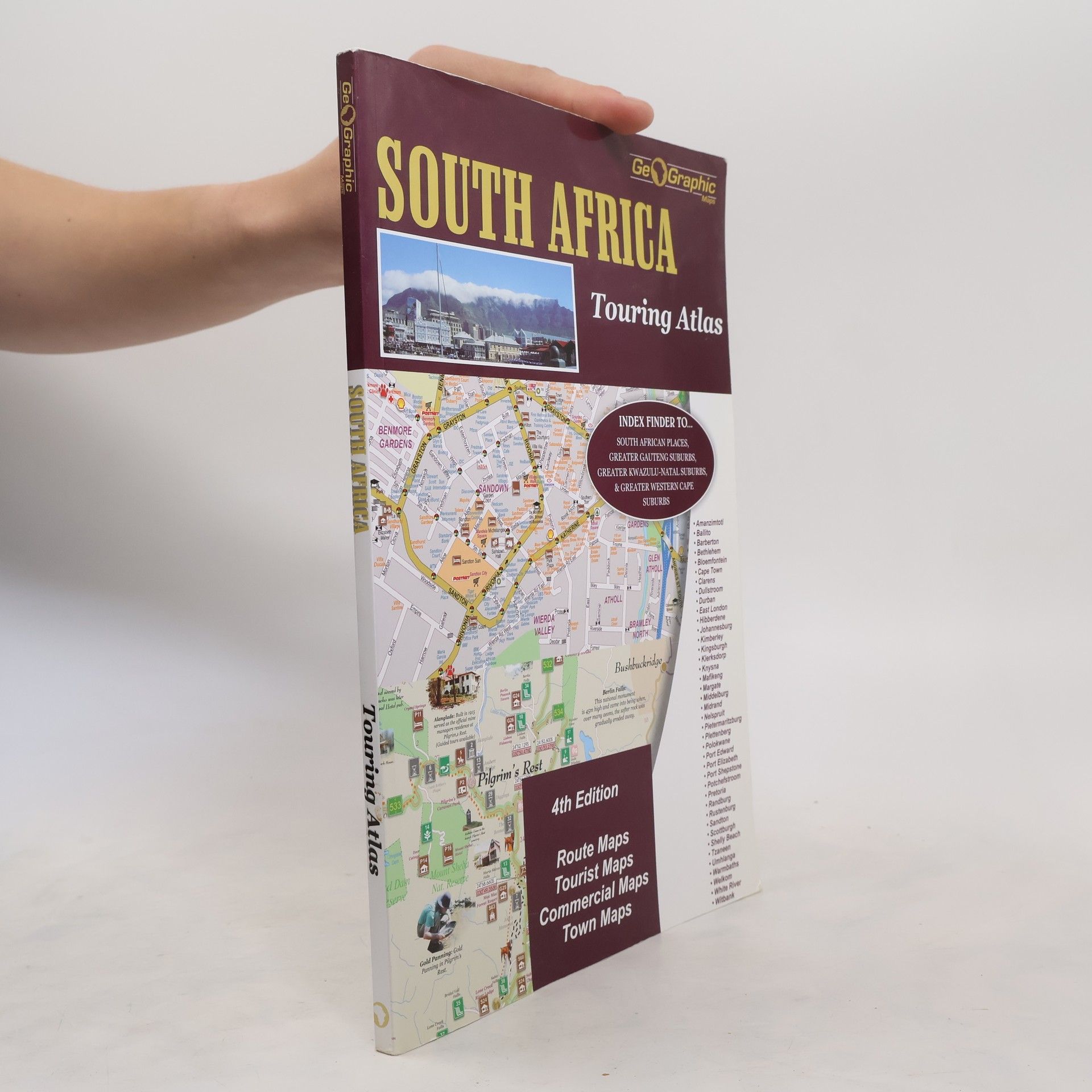 Kolektiv autorů South Africa Touring Atlas