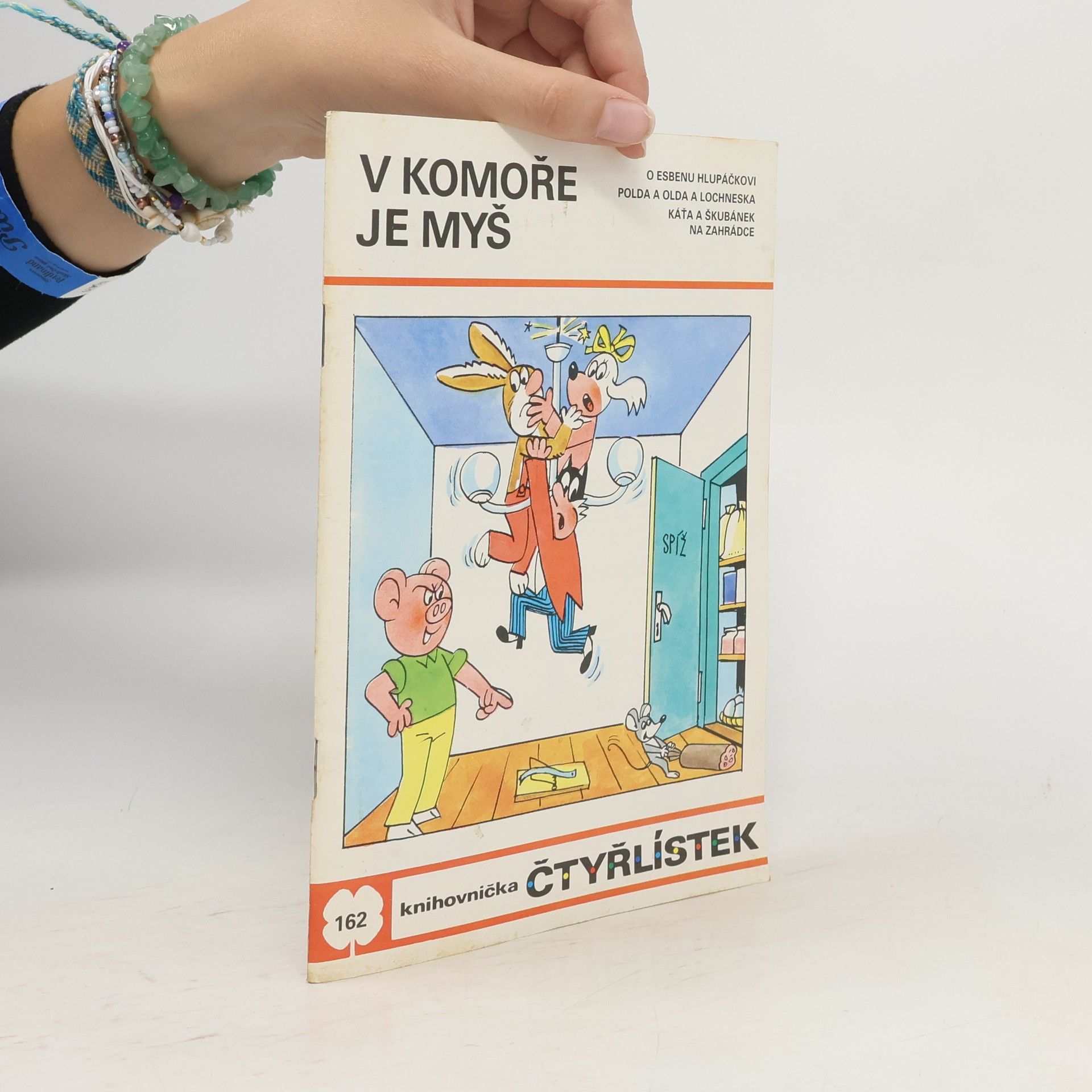 Ljuba Štíplová Čtyřlístek 162. V komoře je myš