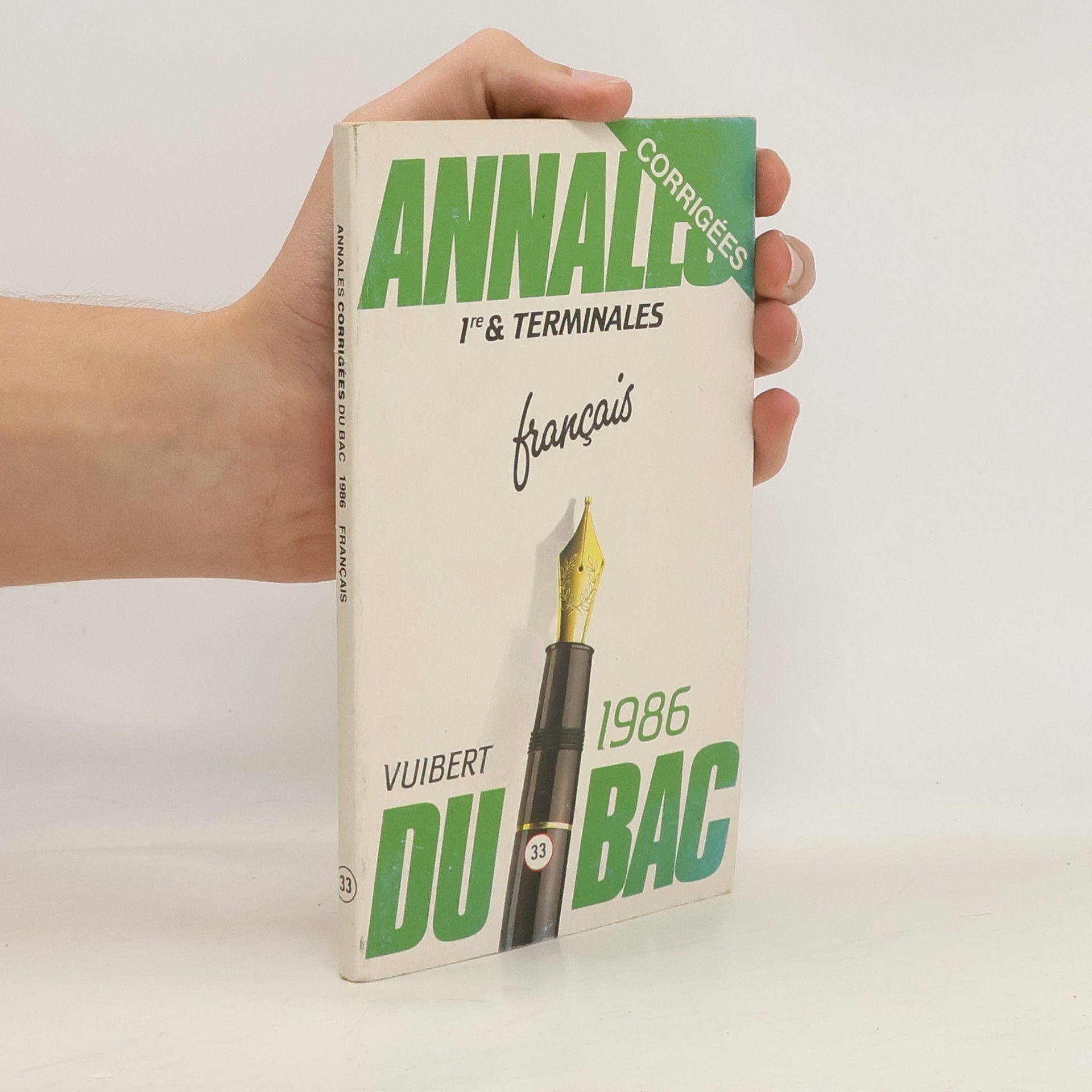 Collectif d'auteurs Annales corrigées du bac 1986