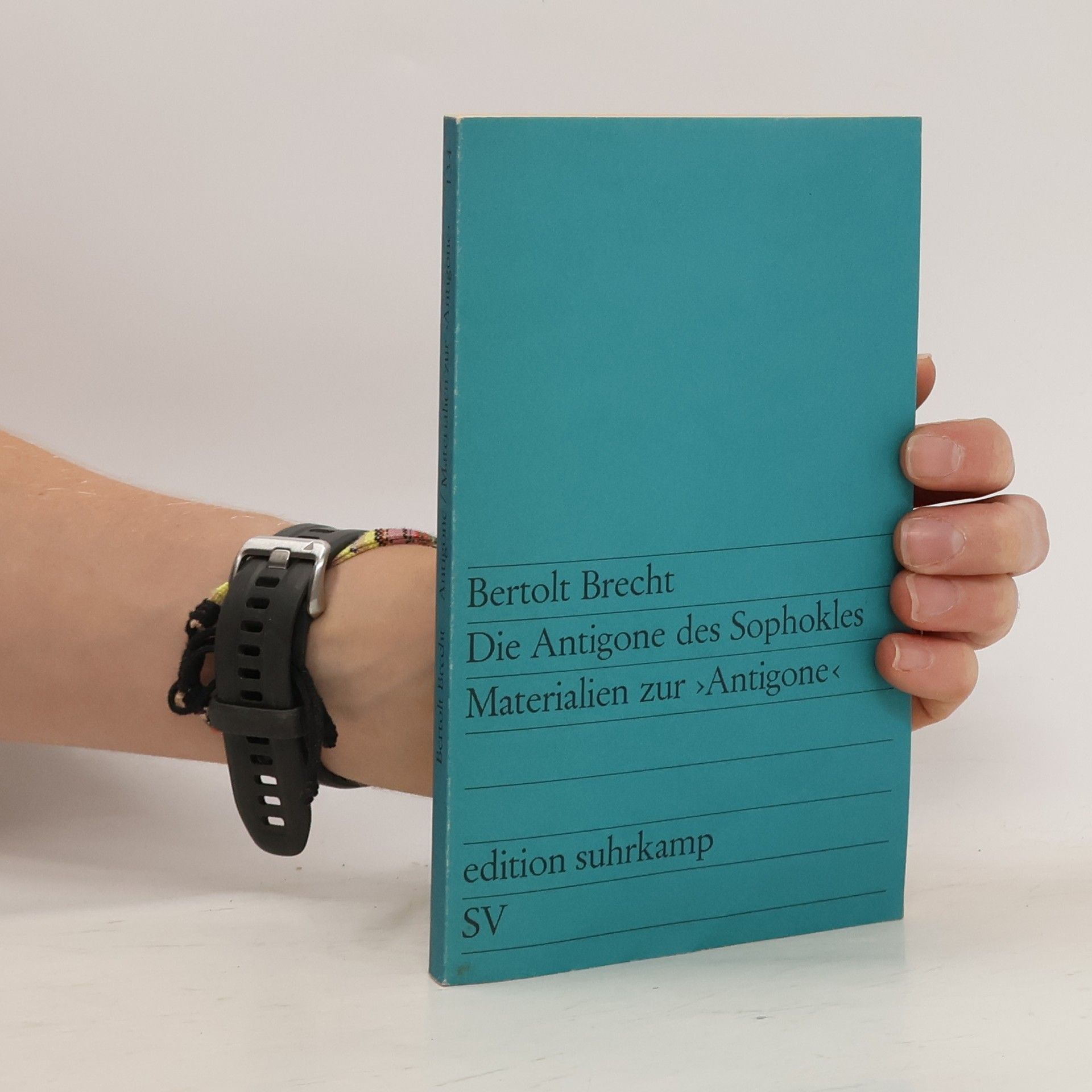 Bertolt Brecht Die Antigone des Sophokles. Materialien zur Antigone