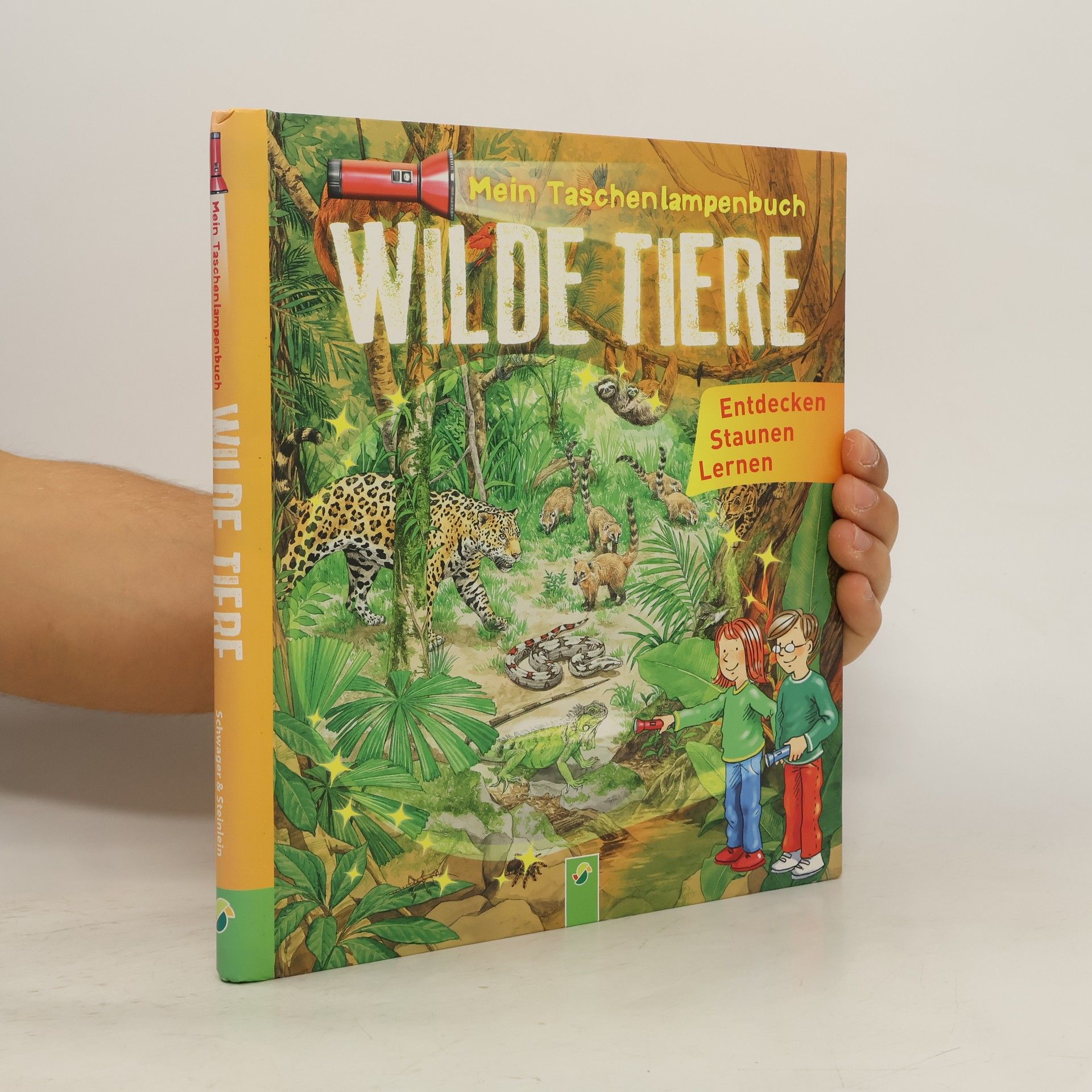 Kolektiv autorů Moje knížka s baterkou : Divoká zvířata