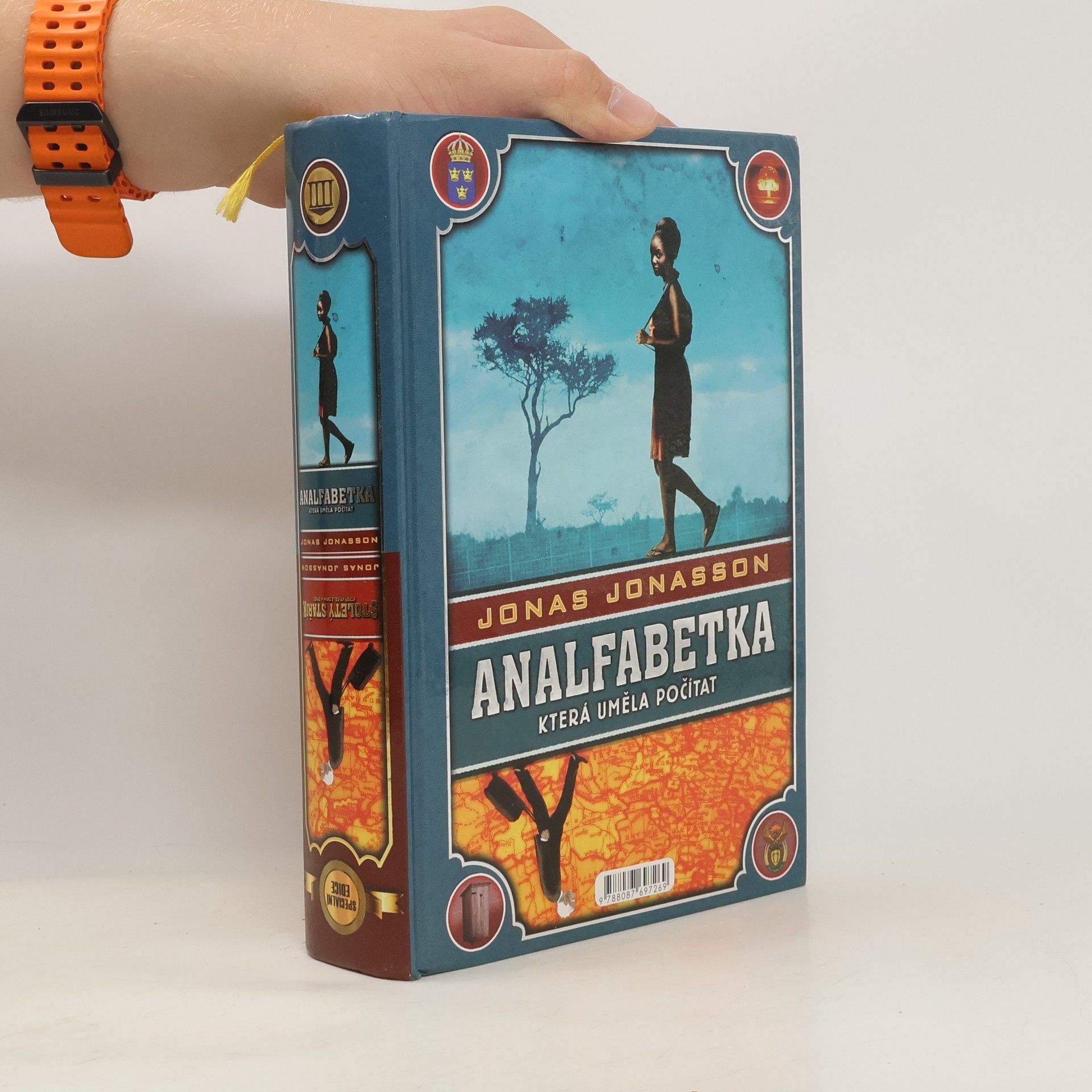 Jonas Jonasson Analfabetka, která uměla počítat ; Stoletý stařík, který vylezl z okna a zmizel