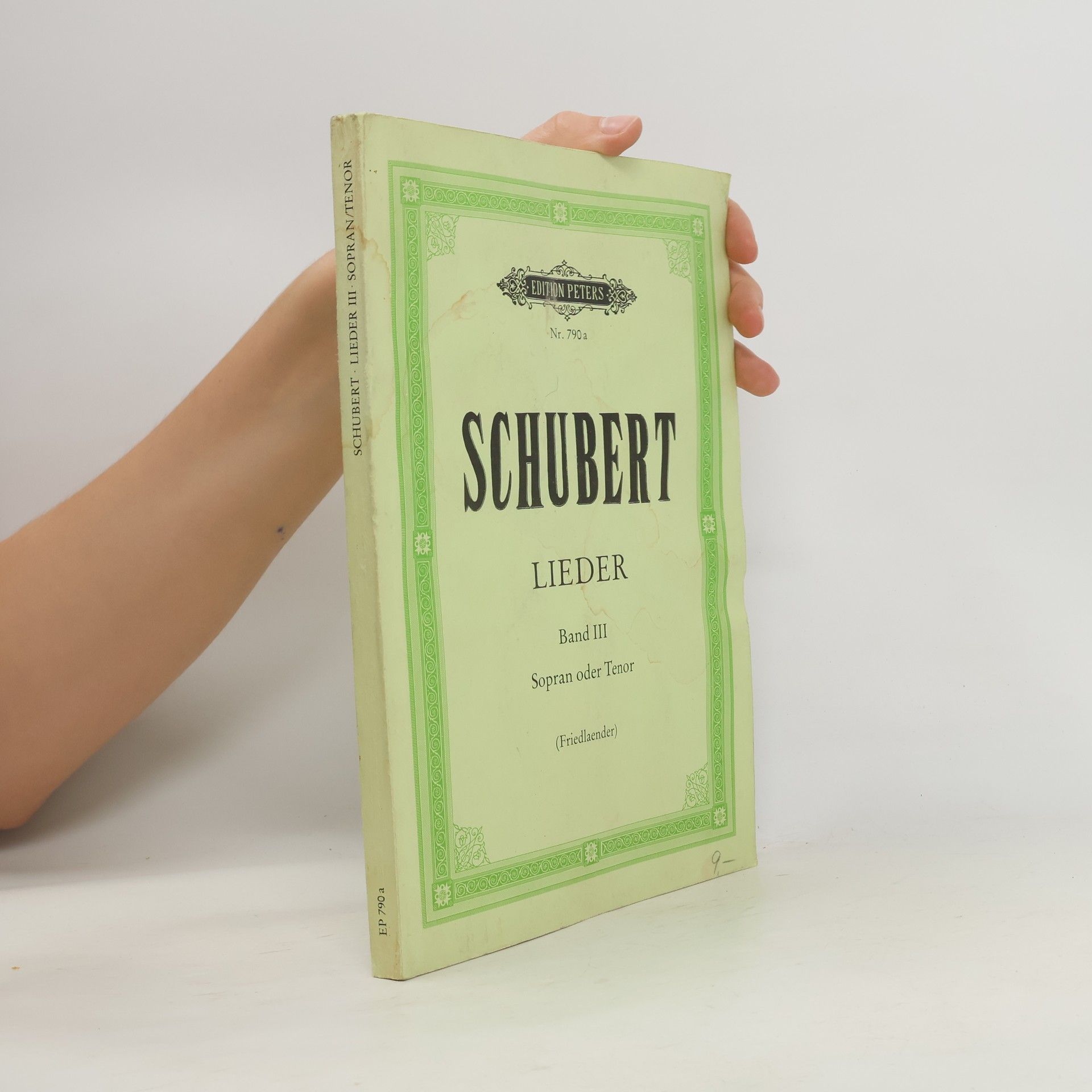 Collectif d'auteurs Schumann Lieder. Band III.