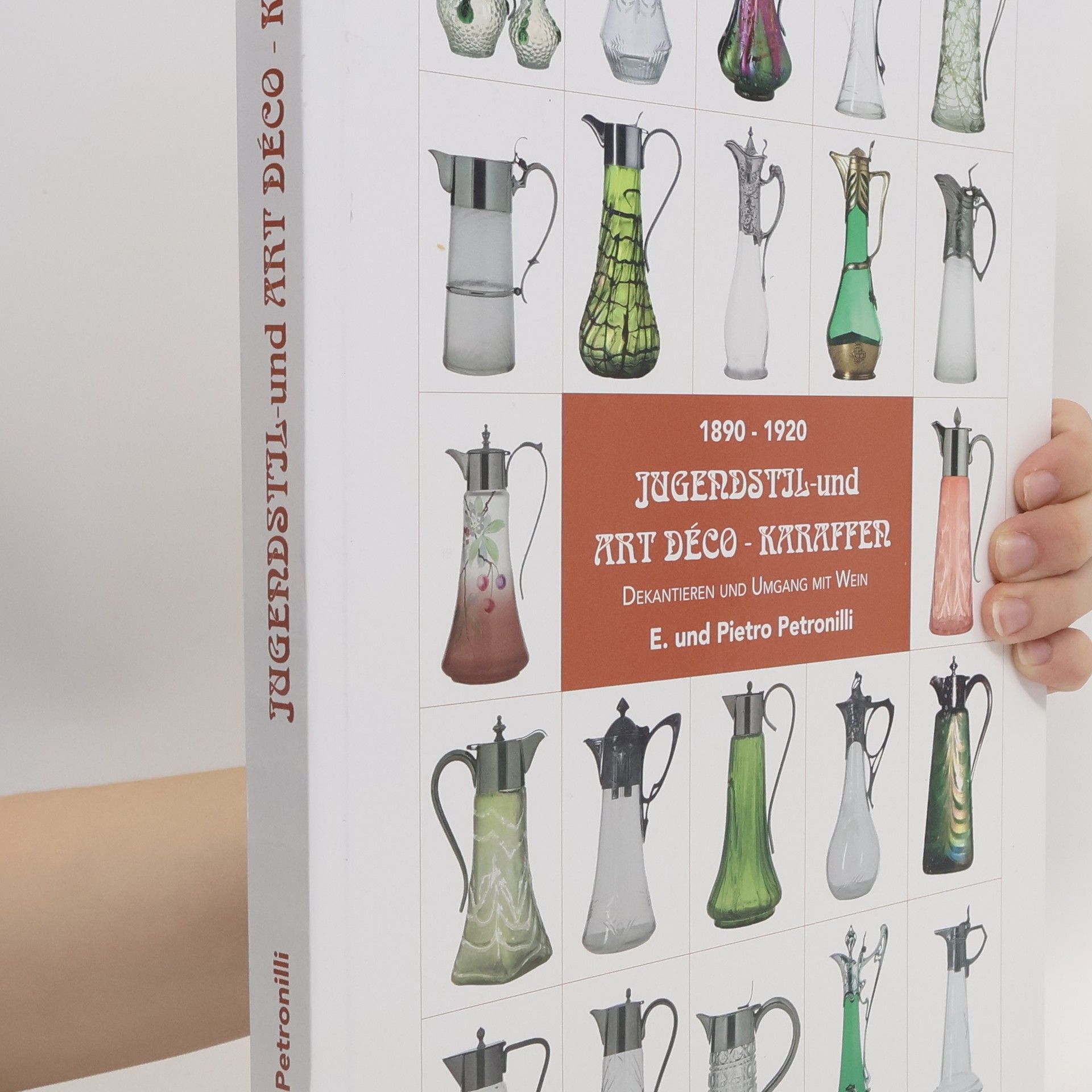 E. Petronilli Jugendstil- und Art Déco Karaffen