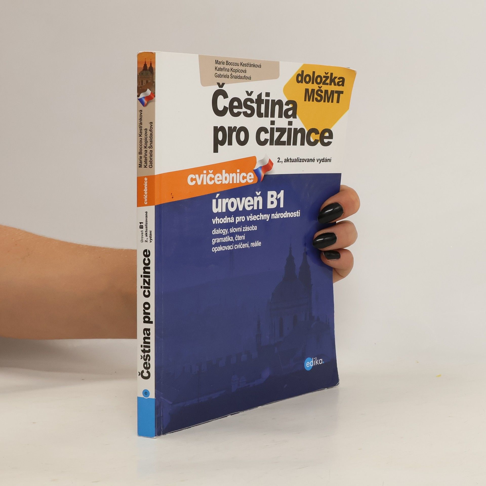 Kolektiv autorů Čeština pro cizince. Cvičebnice úroveň B1