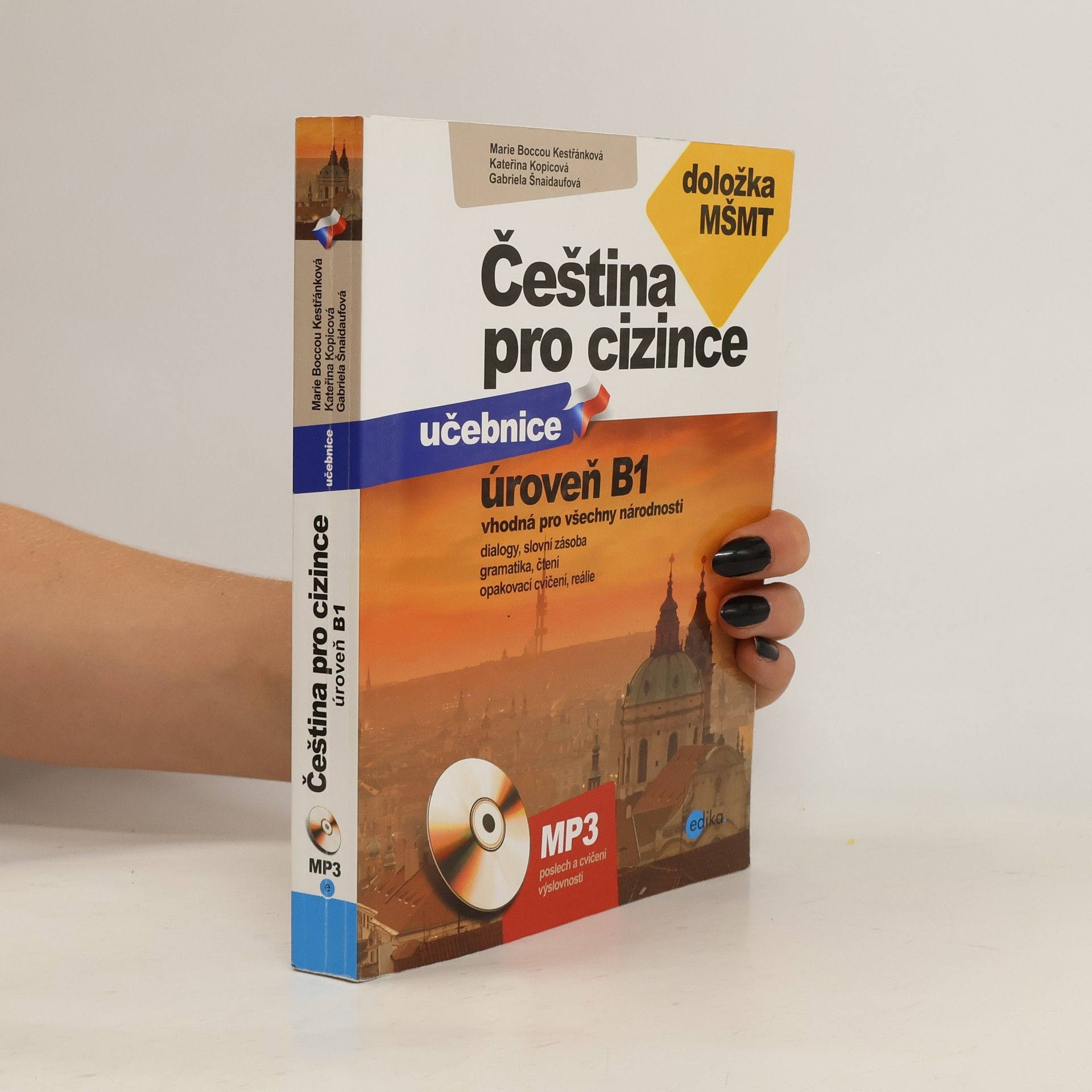 Marie Boccou Kestřánková Čeština pro cizince - cvičebnice : úroveň B1