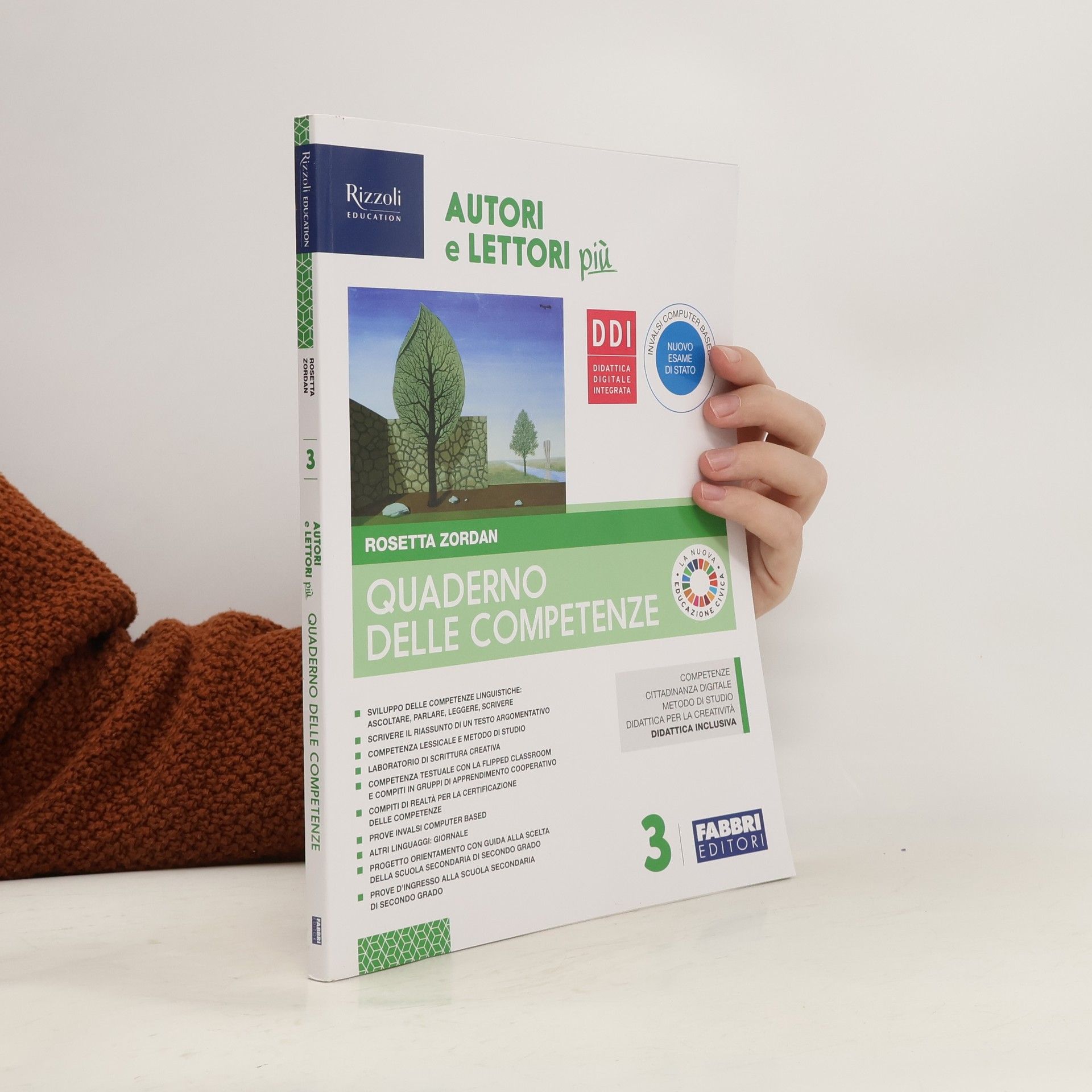 Autori e lettori più. Quaderno delle competenze 3