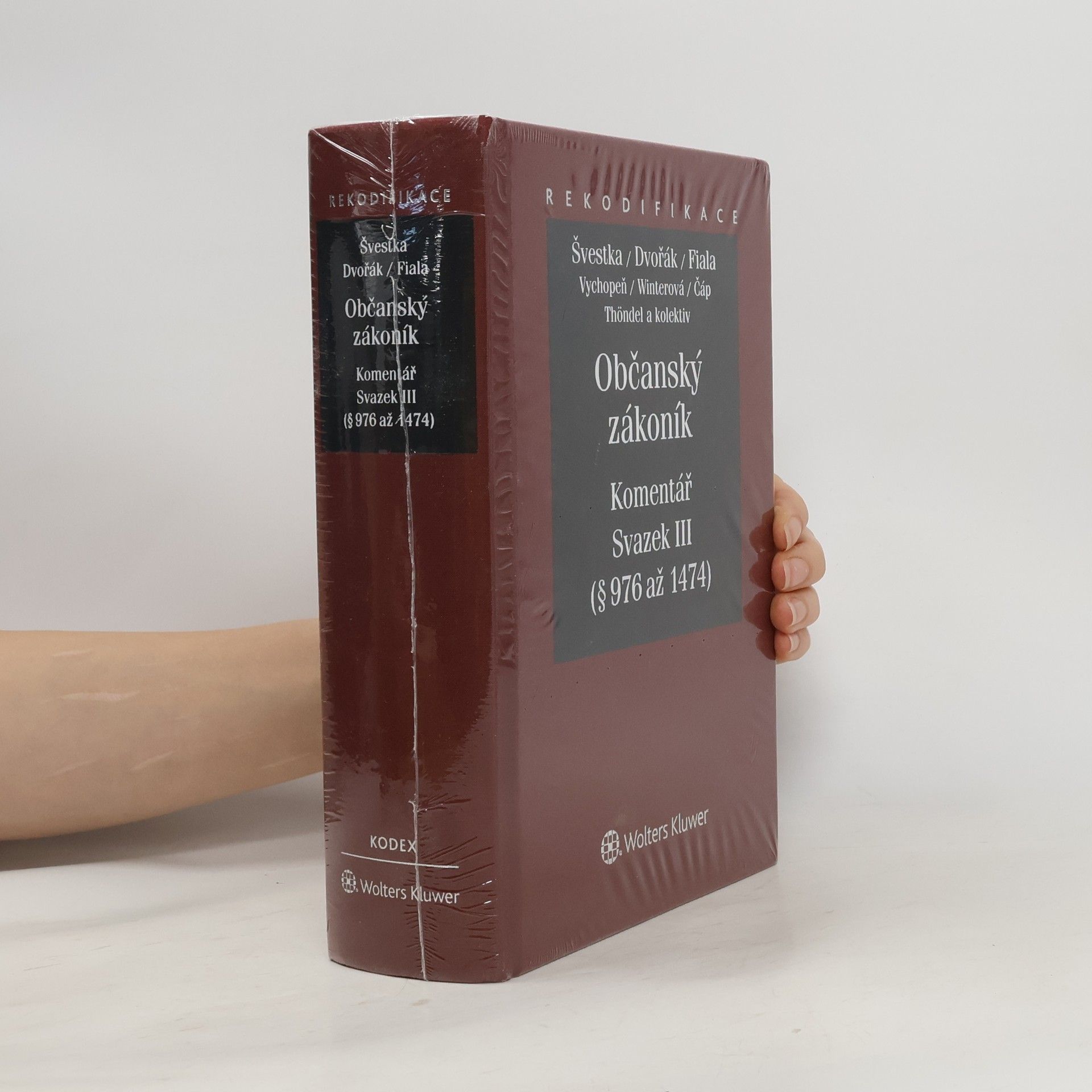 Josef Fiala Občanský zákoník – Komentář. Svazek III