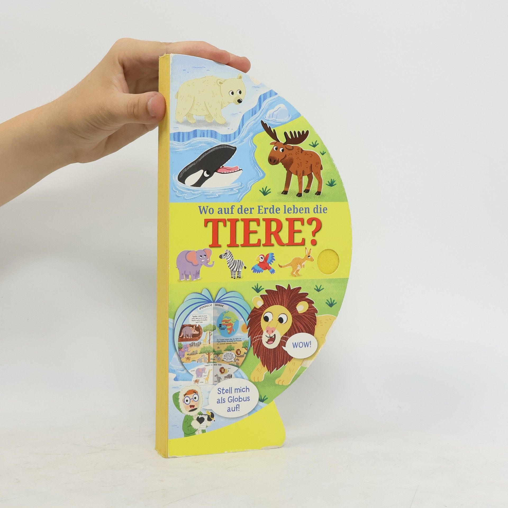 Autores varios Wo auf der Erde leben die Tiere?