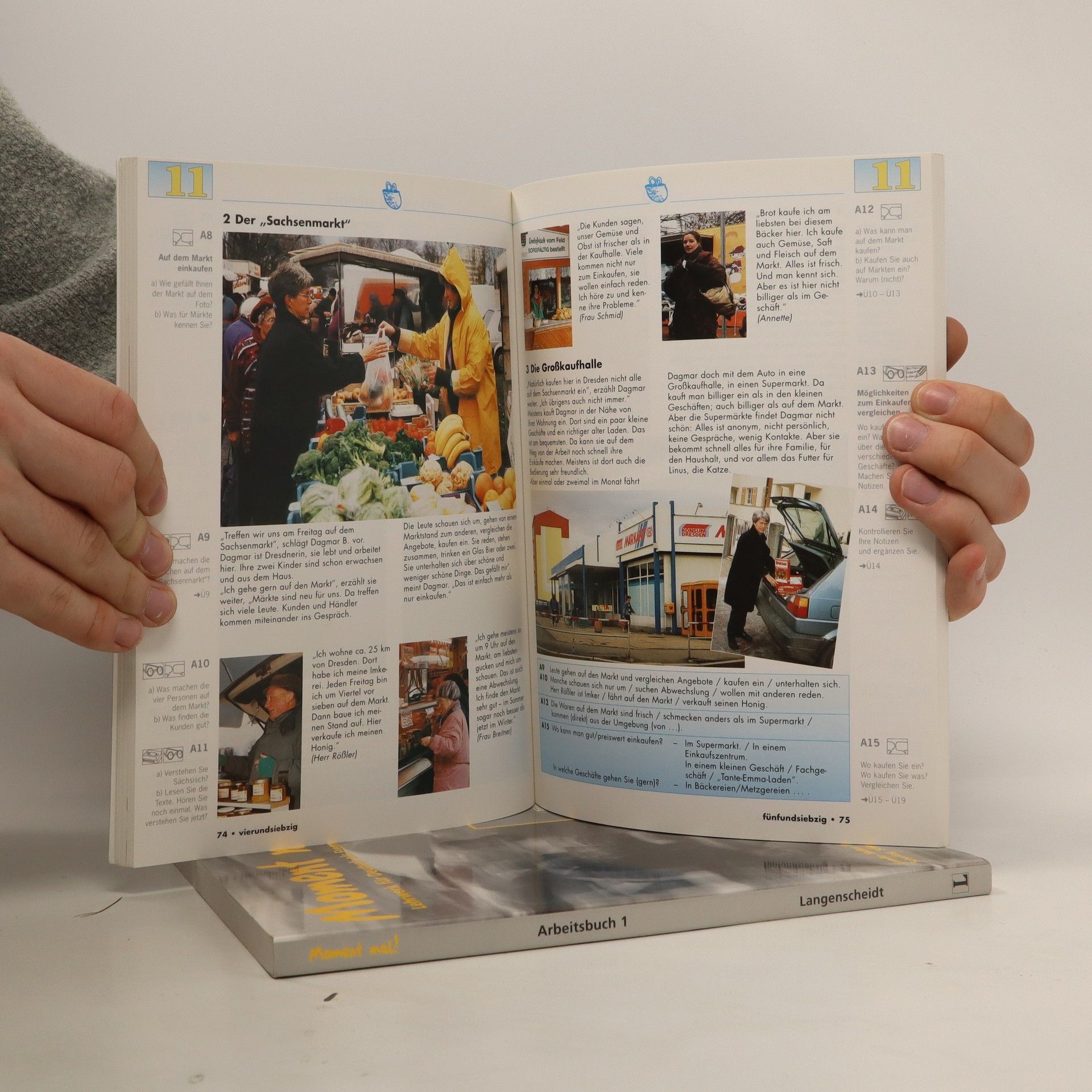 Autorenkollektiv Moment mal! Lehrbuch 1, Arbeitsbuch 1