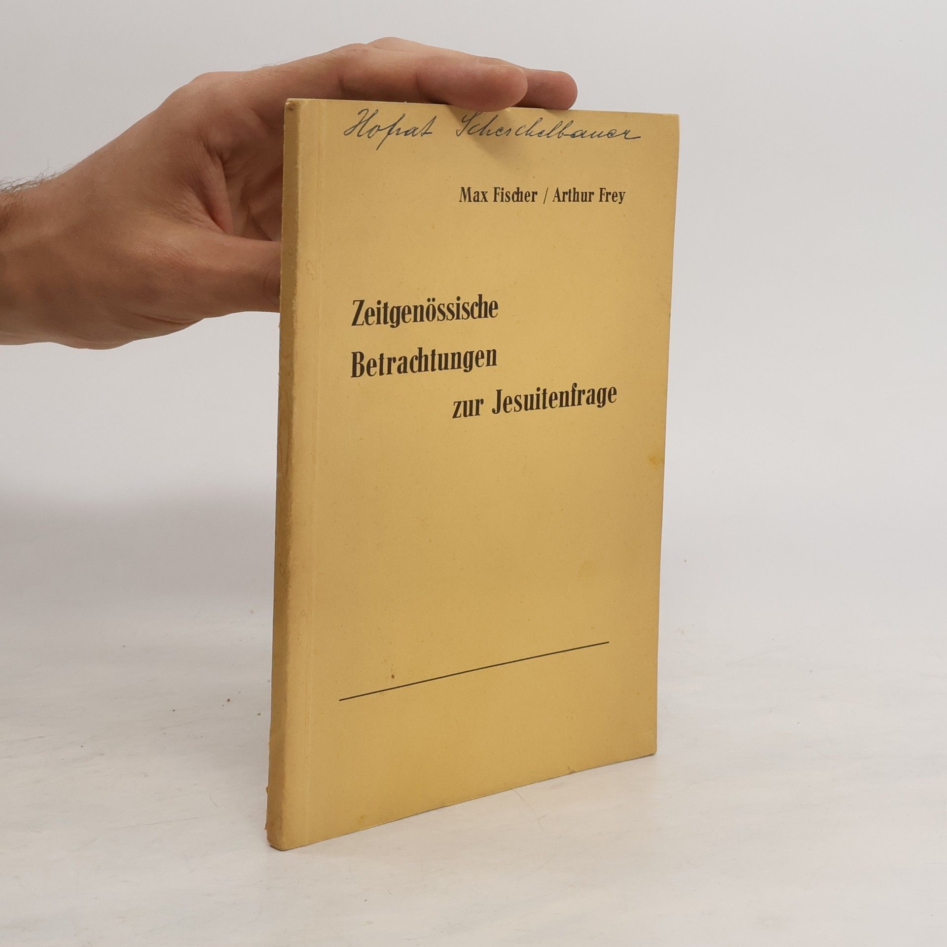 Zeitgenössische Betrachtungen zur Jesuitenfrage