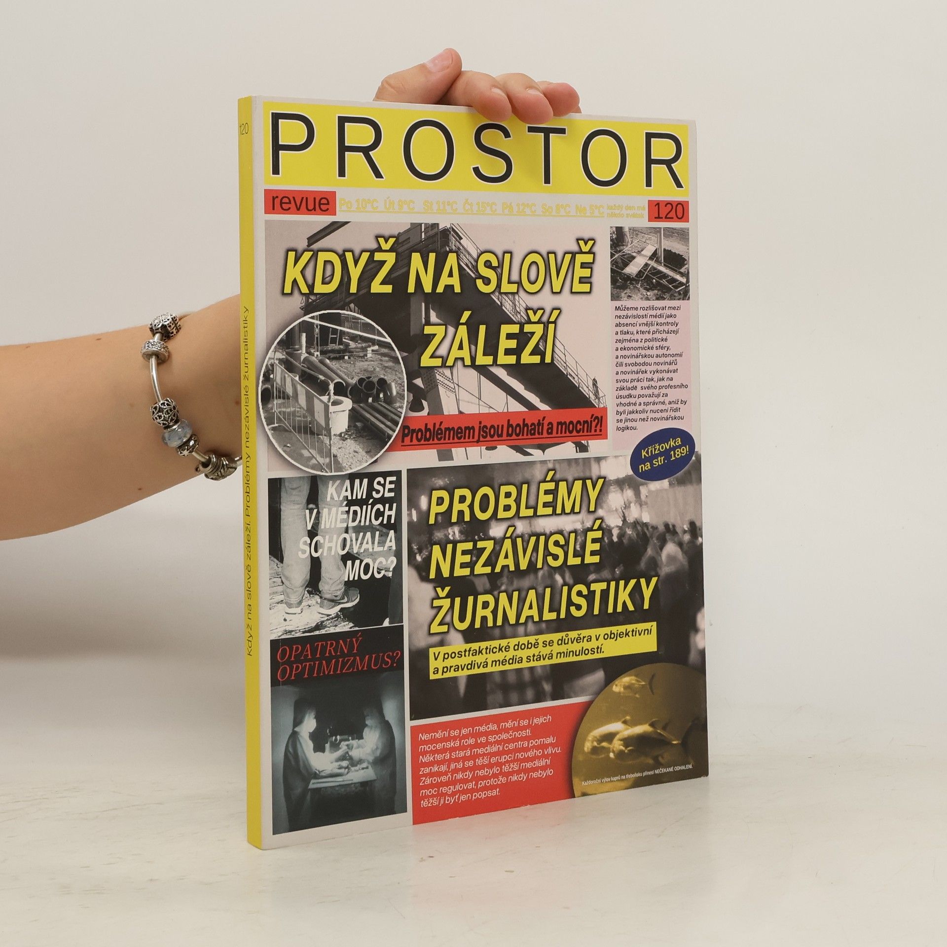 Kolektiv autorů Revue Prostor 120. Když na slově záleží