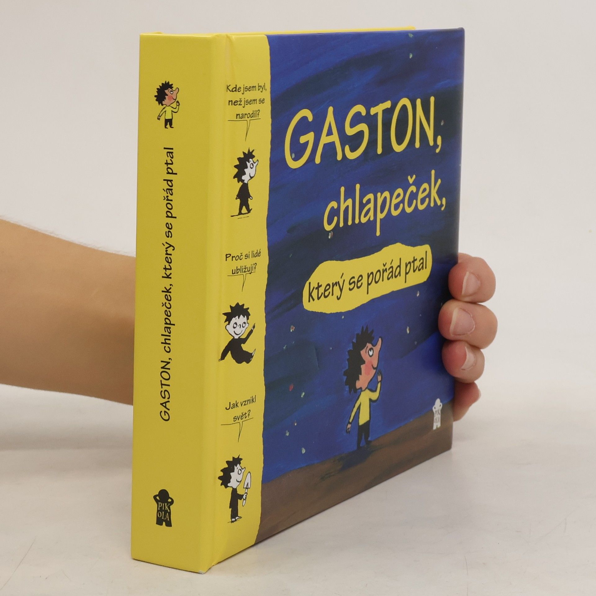 Catherine Proteaux Zuber Gaston, chlapeček, který se pořád ptal