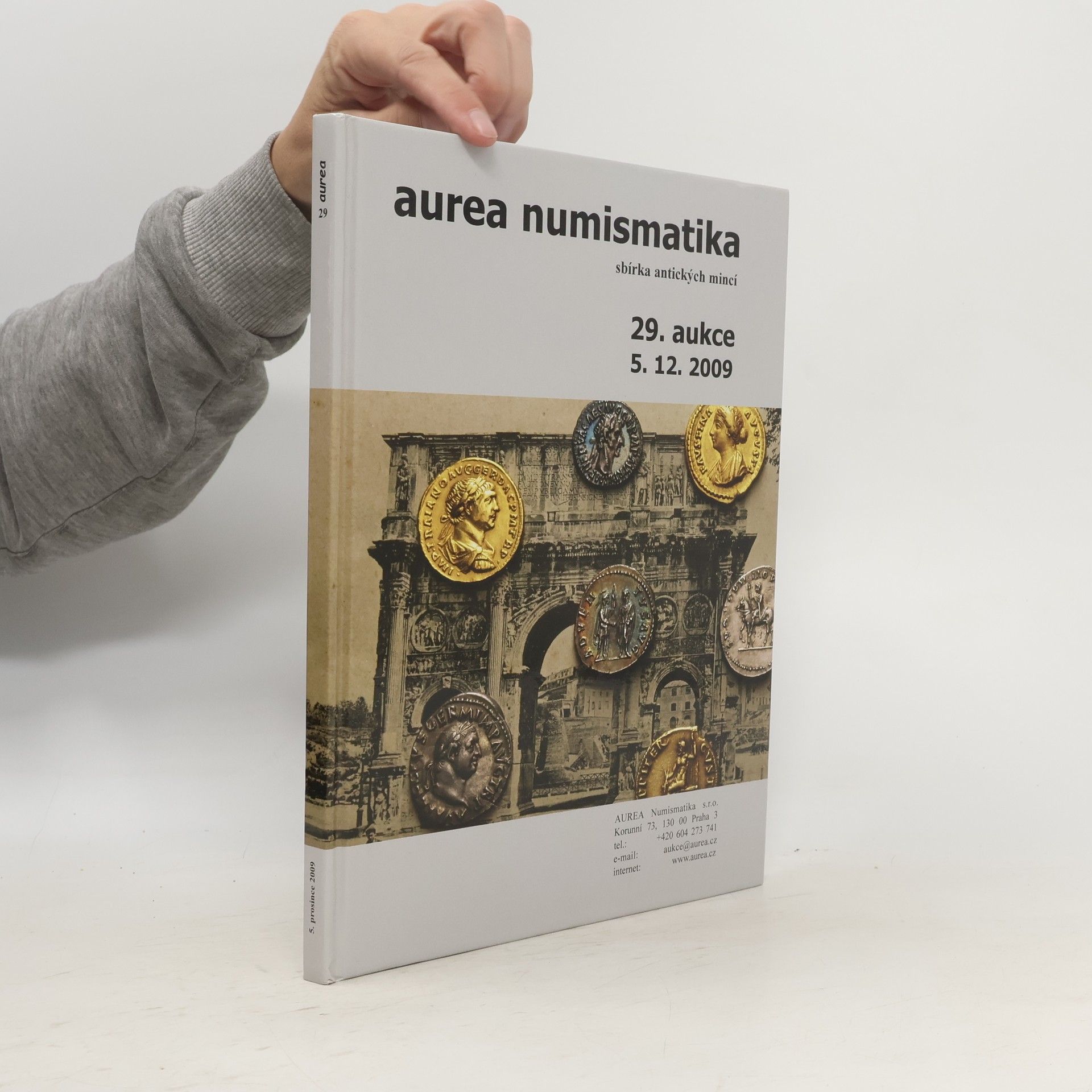 Various authors Aurea numismatika 29. aukce. 12/2009