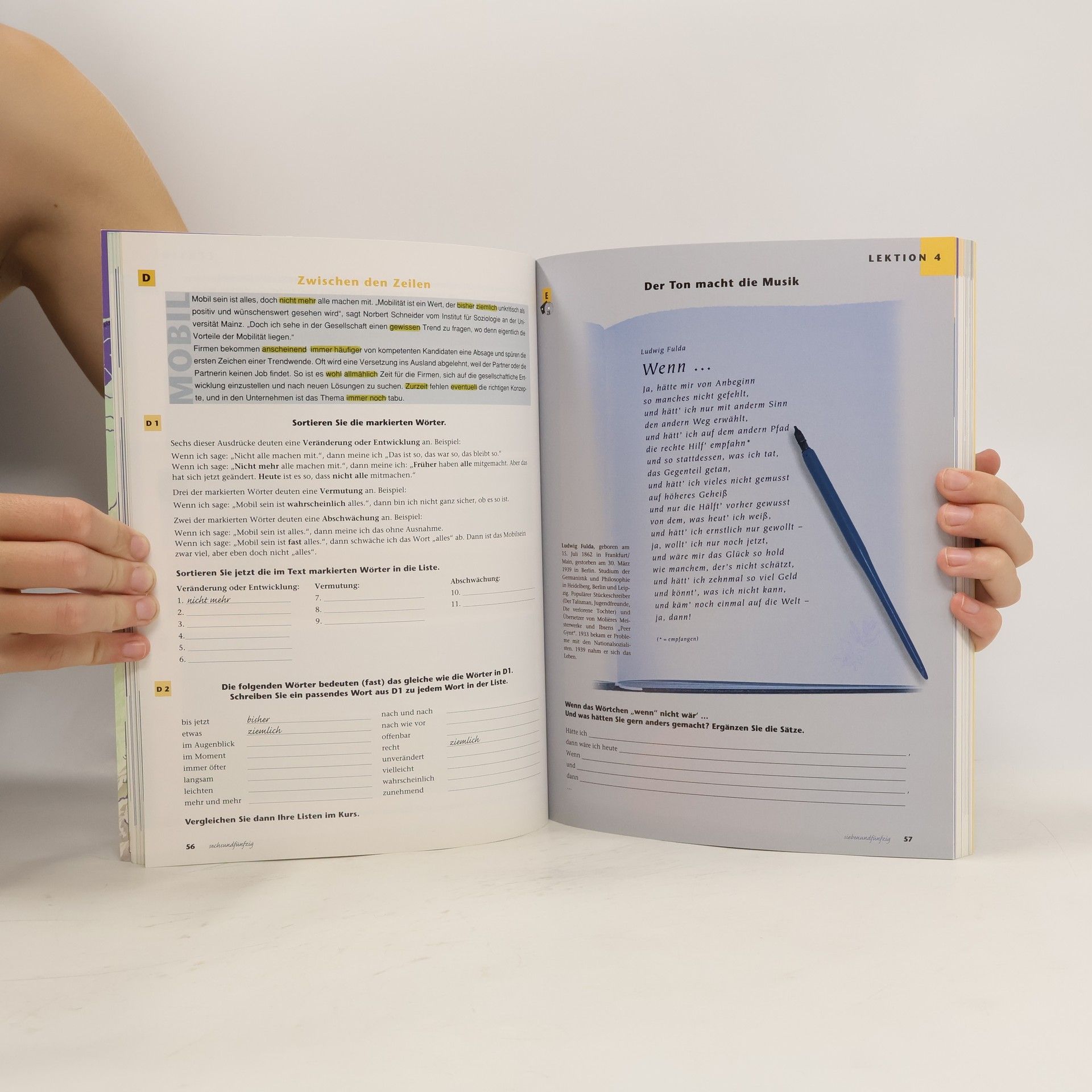 Rosa-Maria Dallapiazza Tangram : Zertifikat Deutsch. Kursbuch und Arbeitsbuch