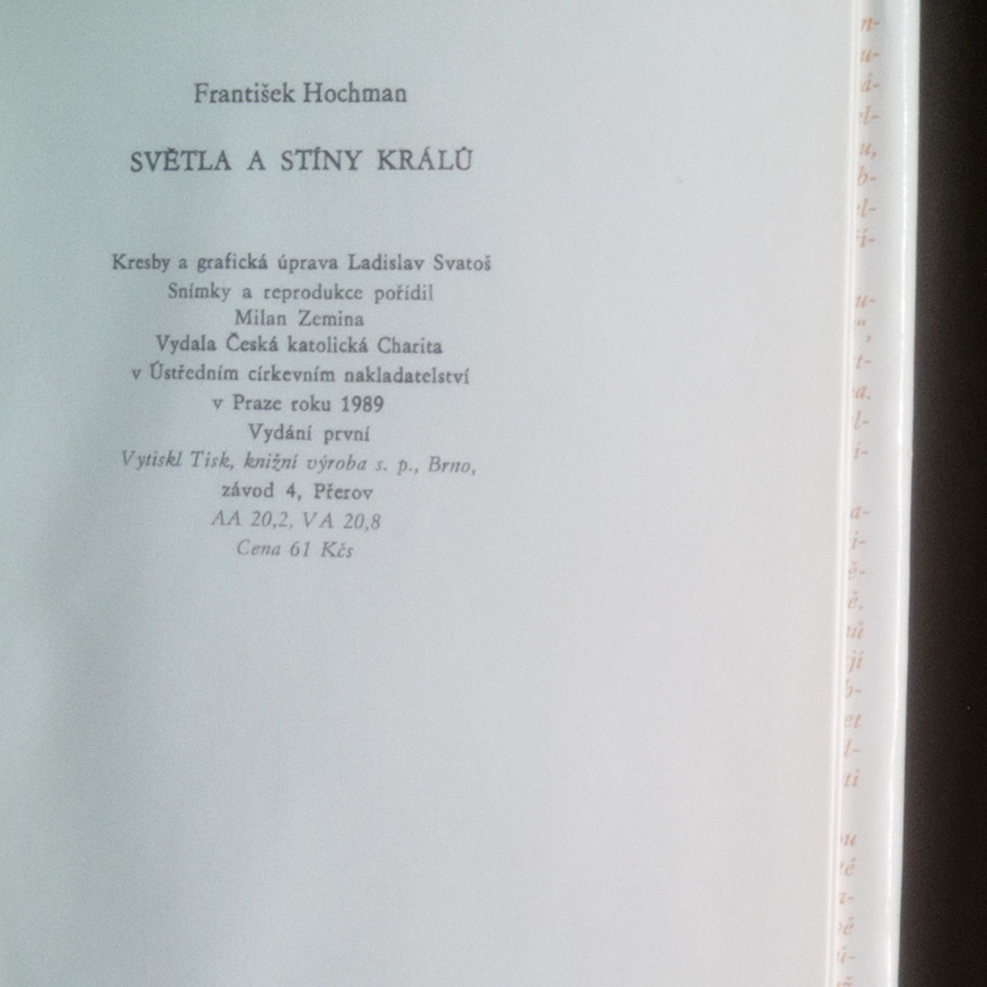 František Hochmann Světla a stíny králů
