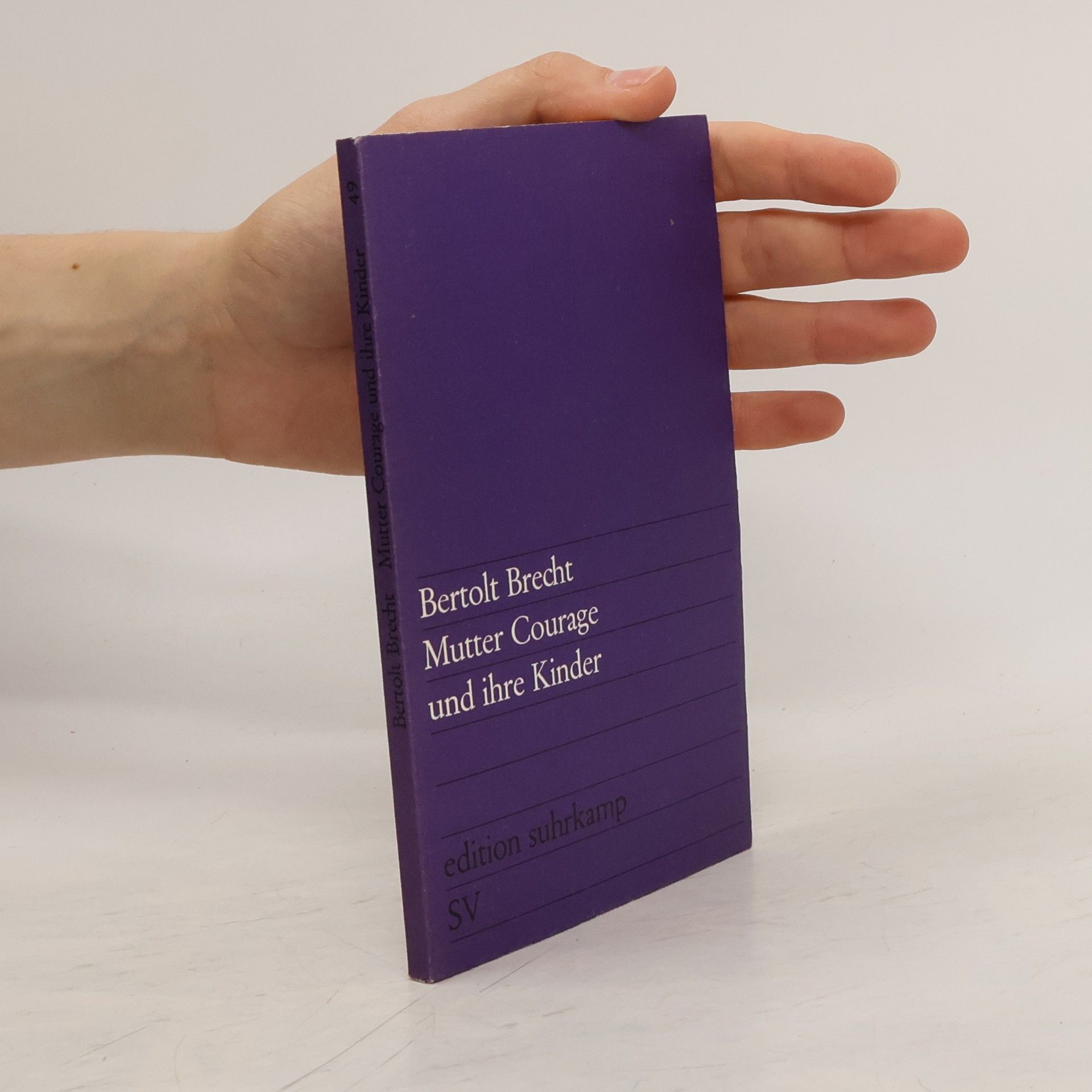 Bertolt Brecht Mutter Courage und ihre Kinder