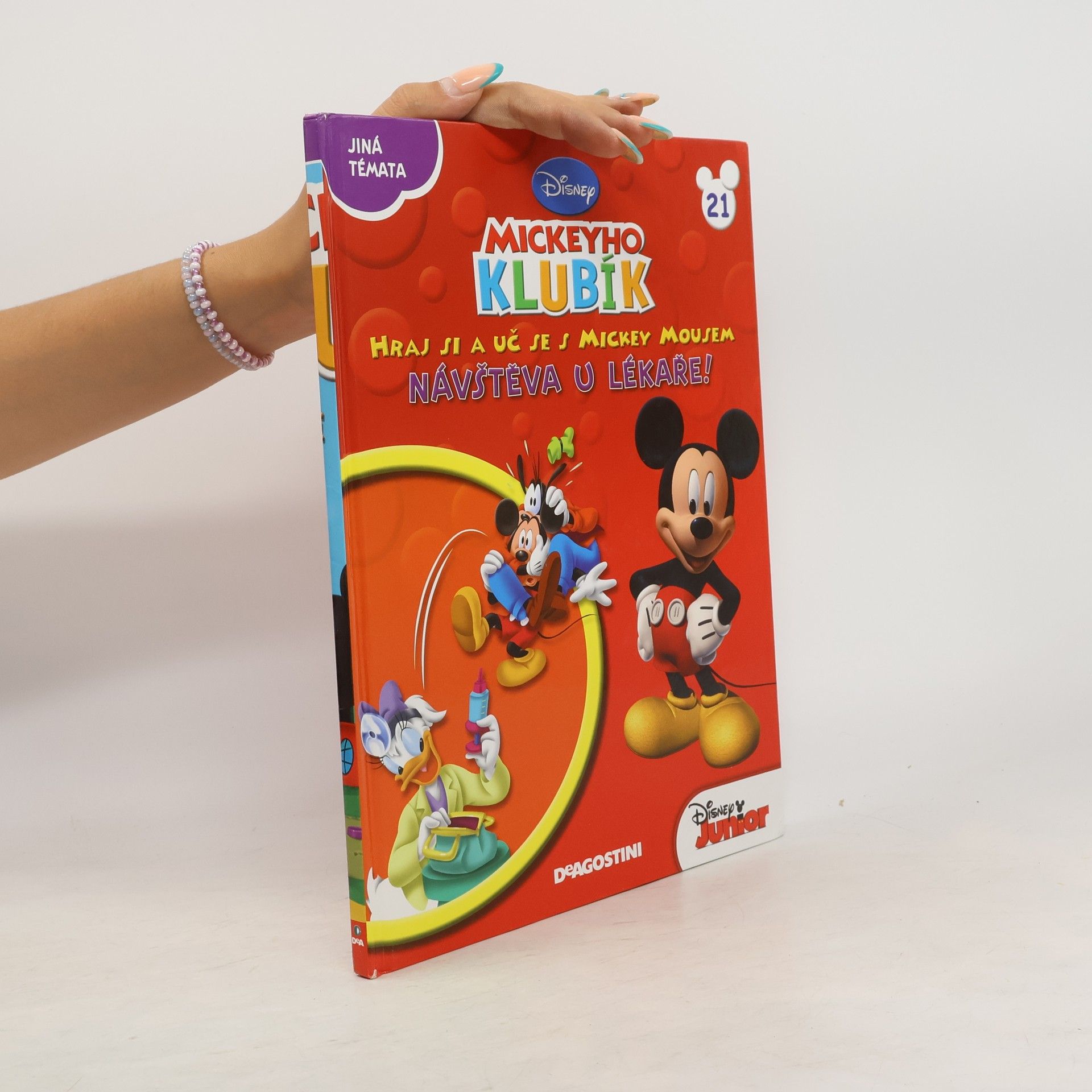 Kolektiv autorů Hraj si a uč se s Mickey Mousem 21. Návštěva u lékaře!