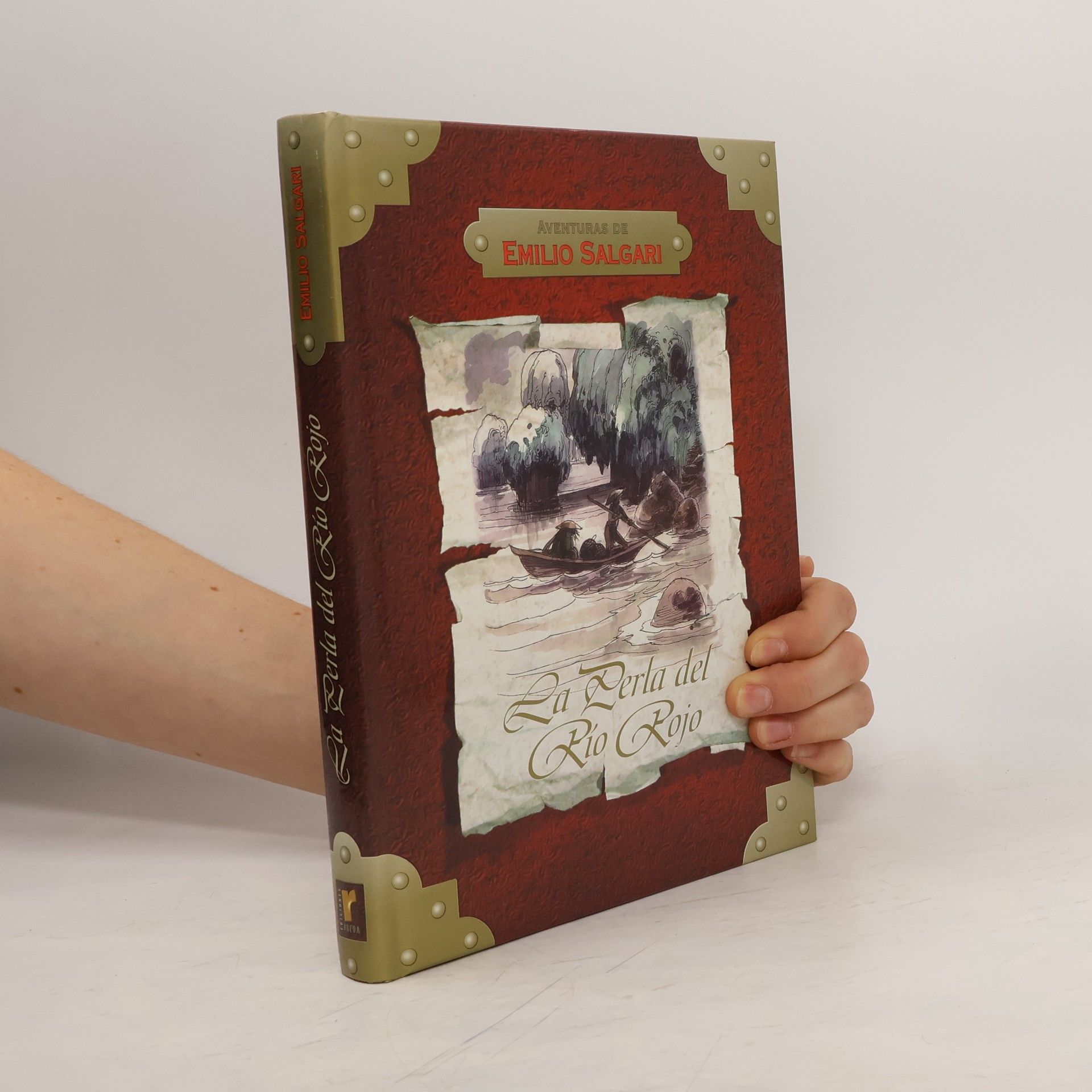 Emilio Salgari La perla del río Rojo