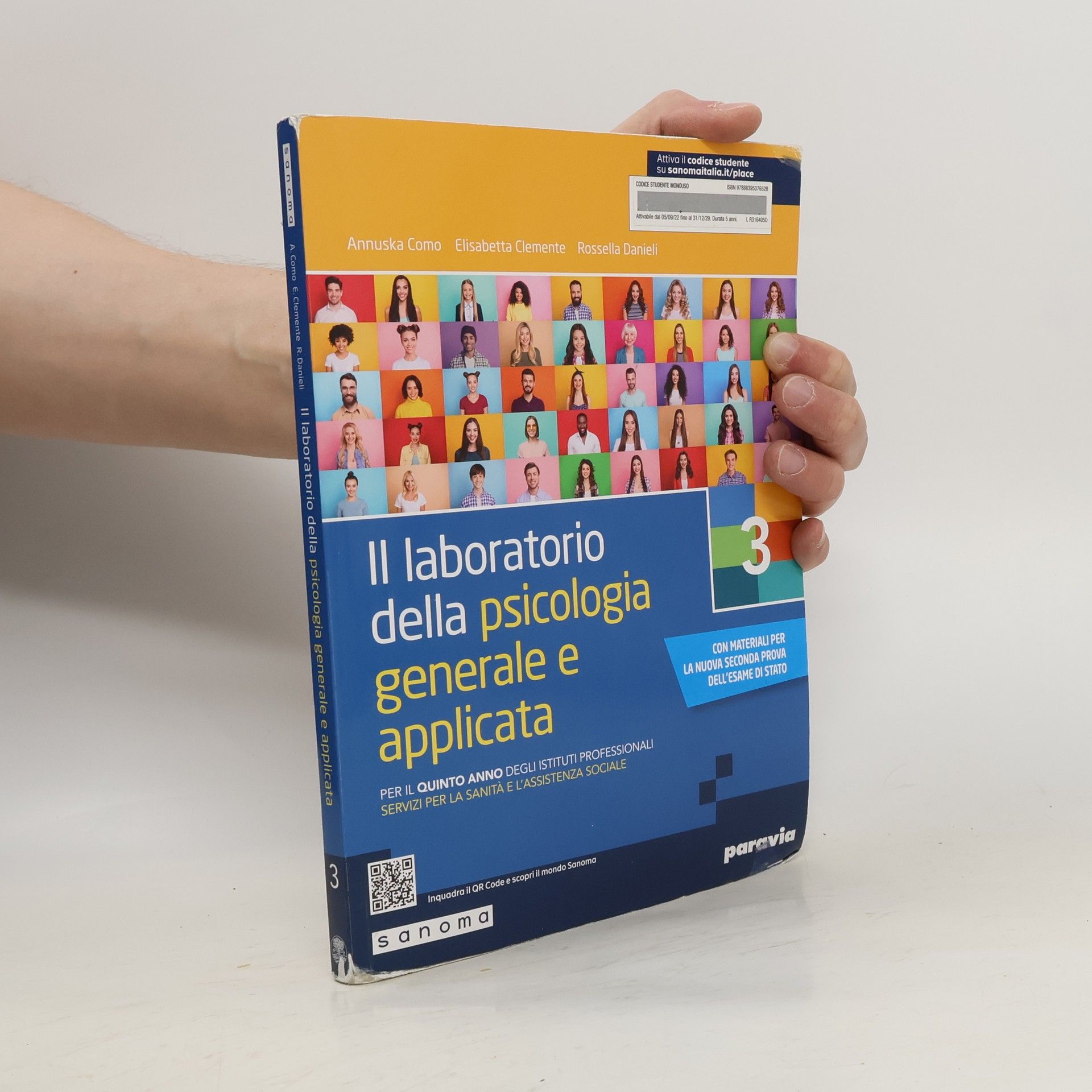 AA.VV. Il laboratorio della psicologia generale e applicata. Per il 5° anno degli Ist. professionali servizi per la sanità e l'assistenza sociale