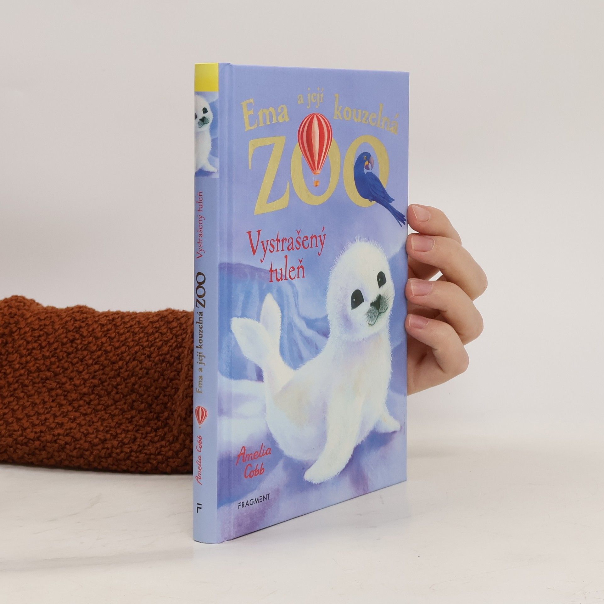 Amelia Cobb Ema a její kouzelná zoo. Vystrašený tuleň