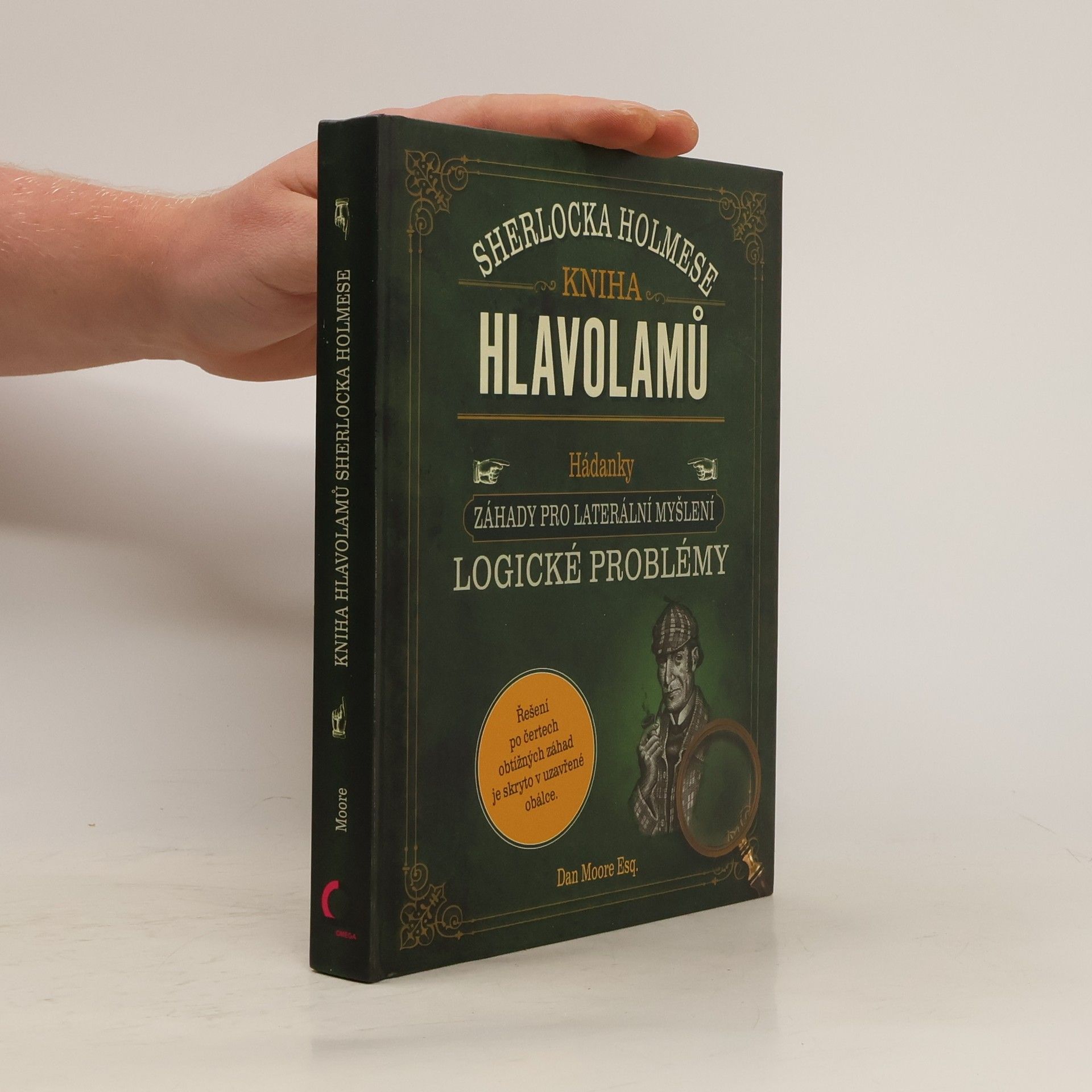 Dan Moore Kniha hlavolamů Sherlocka Holmese