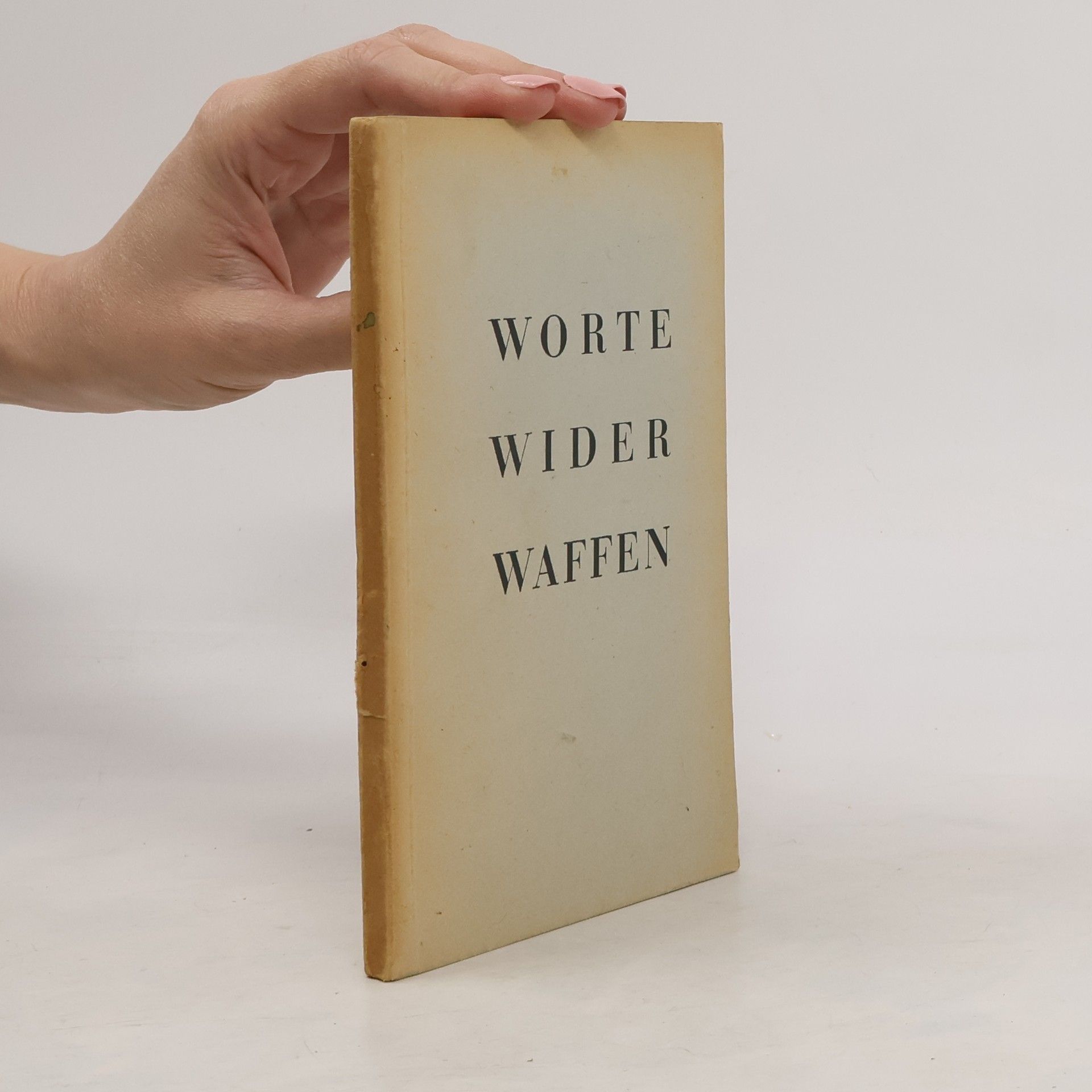 Autorenkollektiv Worte wider Waffen