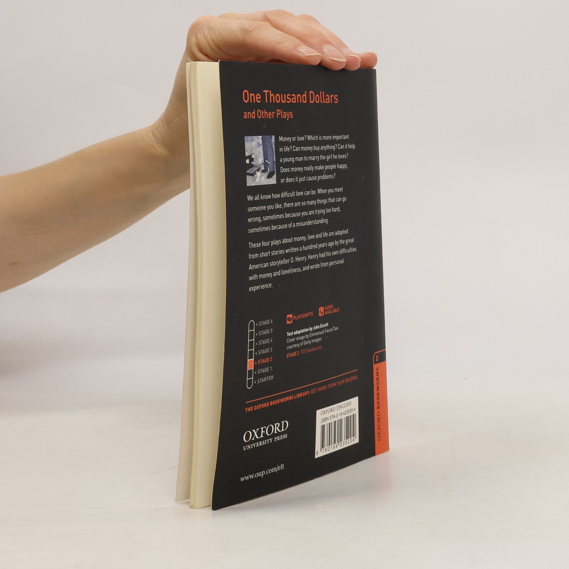 O. Henry Oxford Bookworms Library: Level 2: One Thousand Dollars and Other Plays
